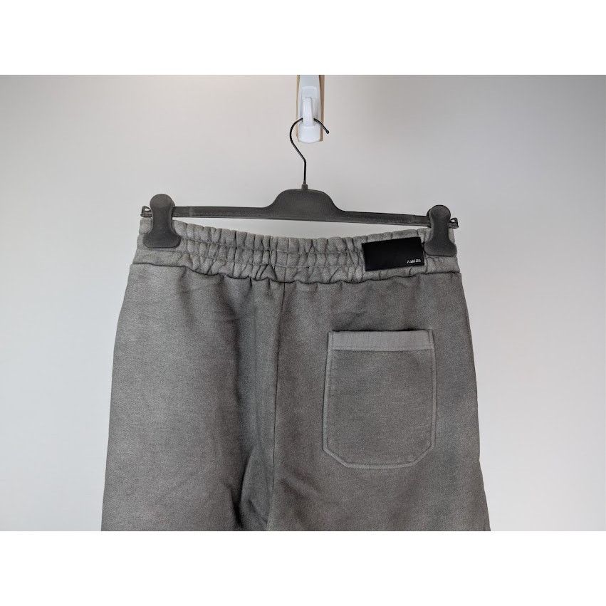 Amiri o1rshd1 Aged Puff Logo Sweatpants in Grey Size US 32 / EU 48 - 12 Thumbnail
