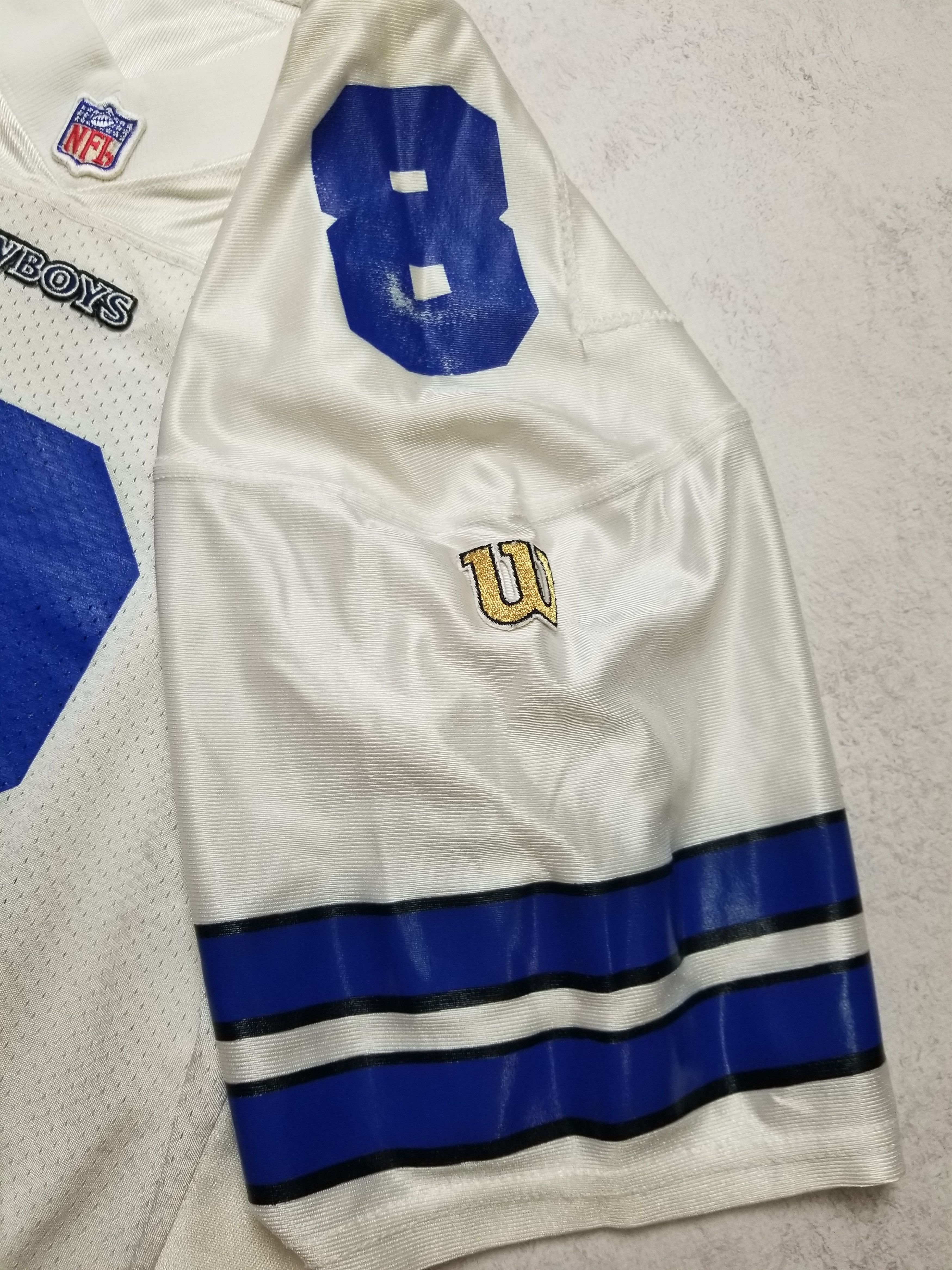 Wilson Vintage Wilson Troy Aikman #8 Dallas Cowboys Jersey Size US M / EU 48-50 / 2 - 4 Thumbnail