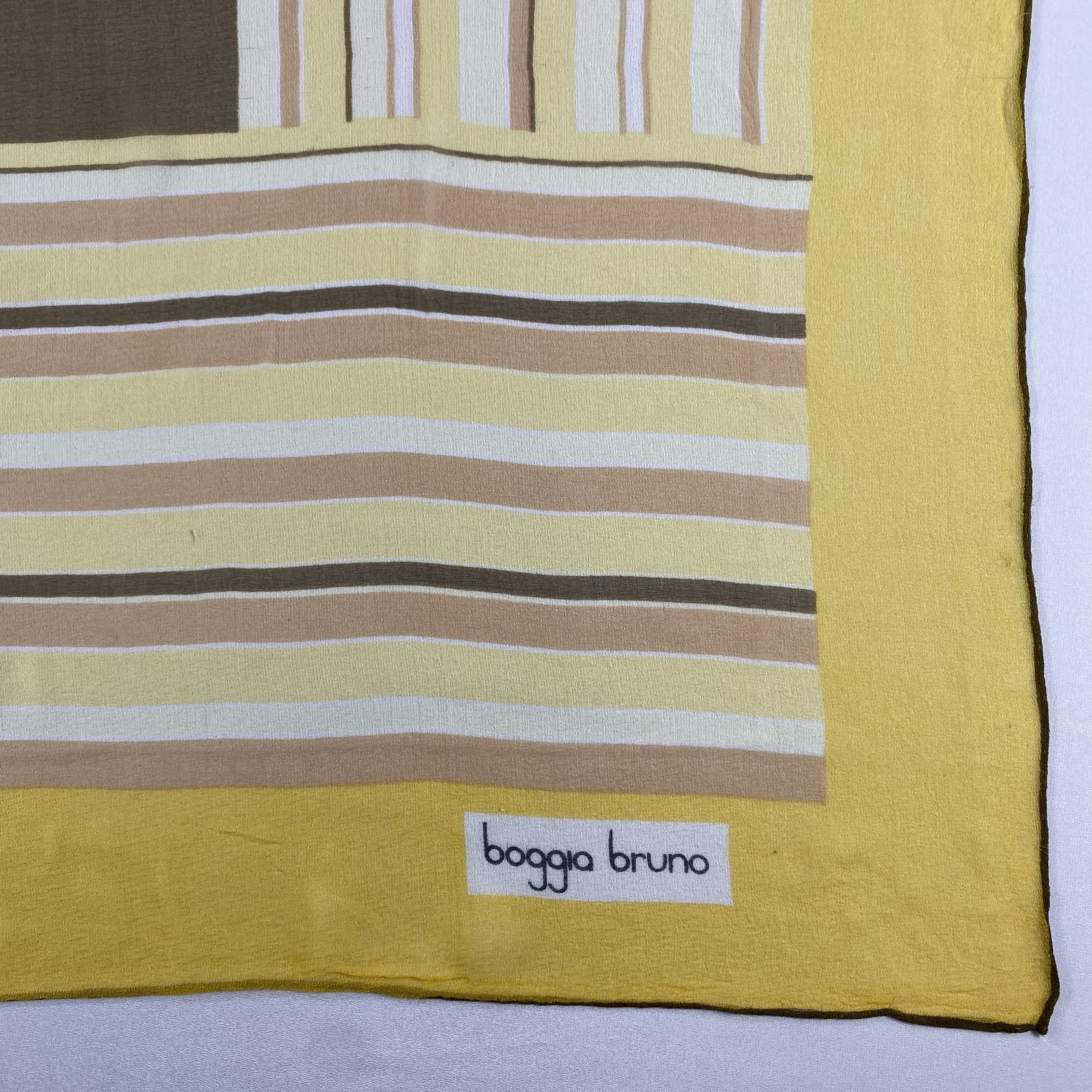 Japanese Brand × Vintage Vintage Baggia Bruno Silk Scarf SS044 Size ONE SIZE - 2 Thumbnail