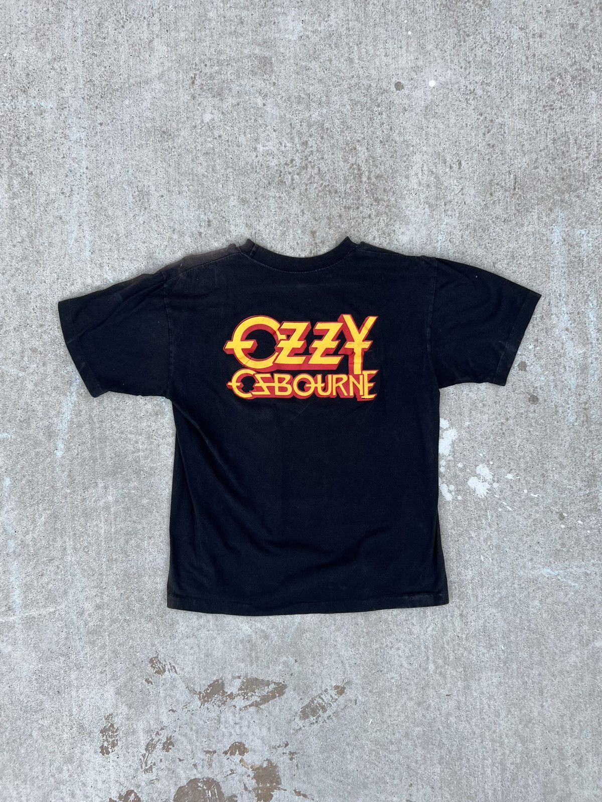 Band Tees × Vintage 80s Ozzy Osbron Tee Size US M / EU 48-50 / 2 - 3 Thumbnail