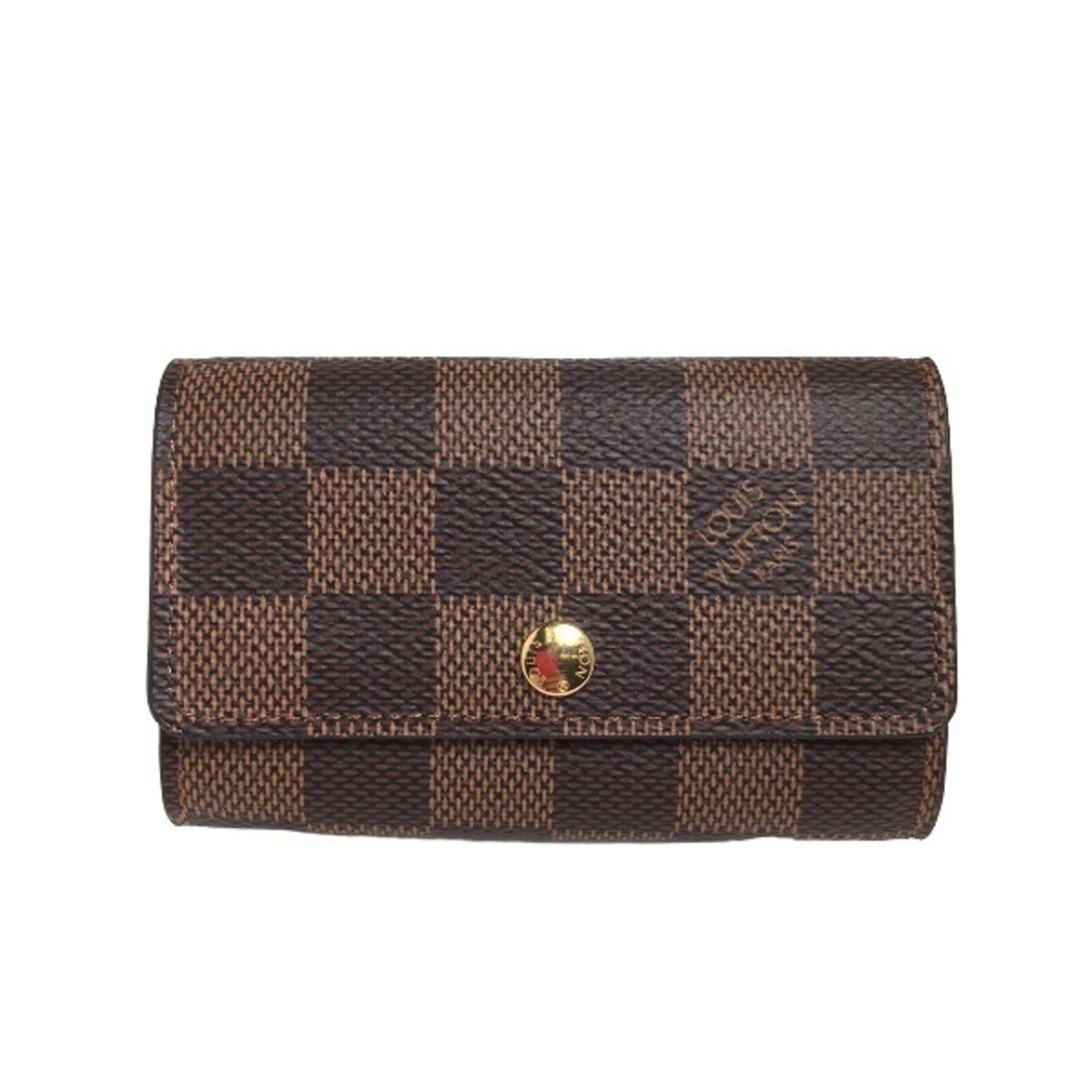 image of Louis Vuitton Key Case For 6 Damier Multicle N62630 Louis Vuitton Brown Lv, Women's