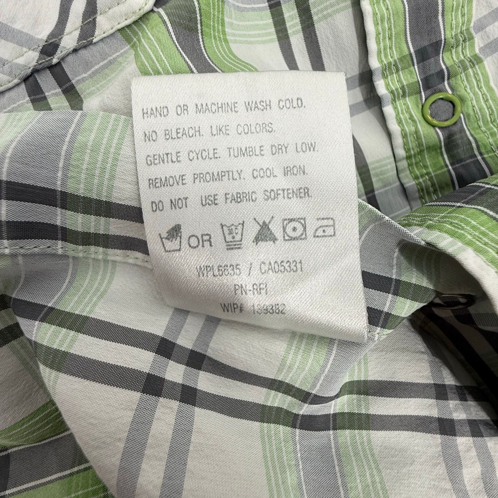 Woolrich Woolen Mills Woolrich Men's Plaid Snap Button Down Casual Dress Shirt XL Size US XL / EU 56 / 4 - 5 Thumbnail