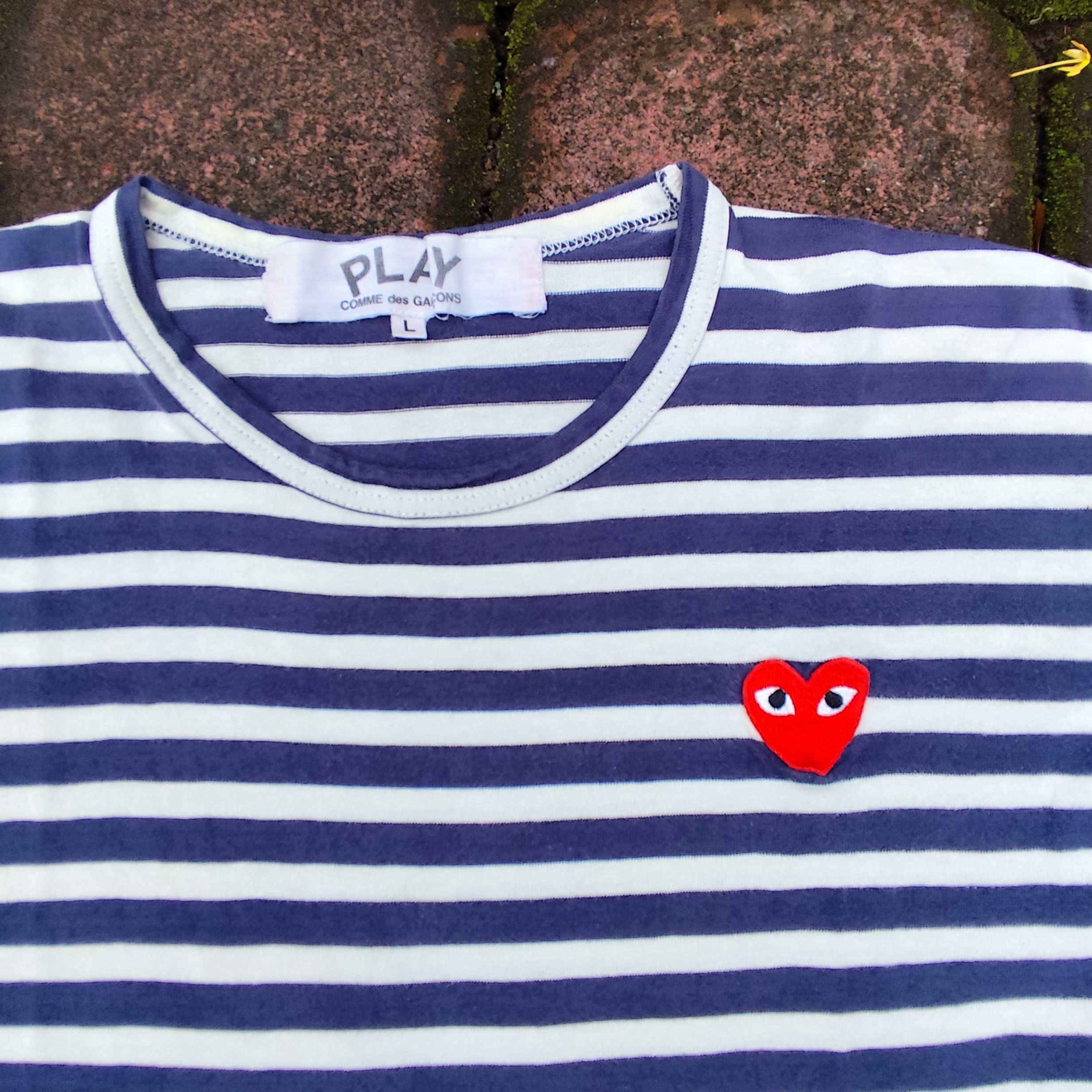 Comme des Garcons Play Comme des Garcons Stripe Size L / US 10 / IT 46 - 2 Thumbnail
