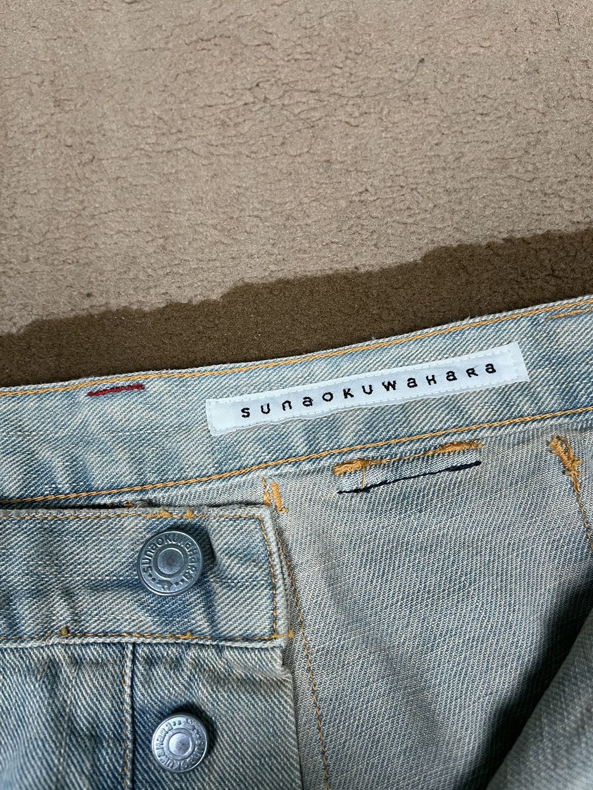 Issey Miyake Sunao Kuwahara By Issey Miyake Jeans Ripped Pants Size US 29 - 9 Thumbnail