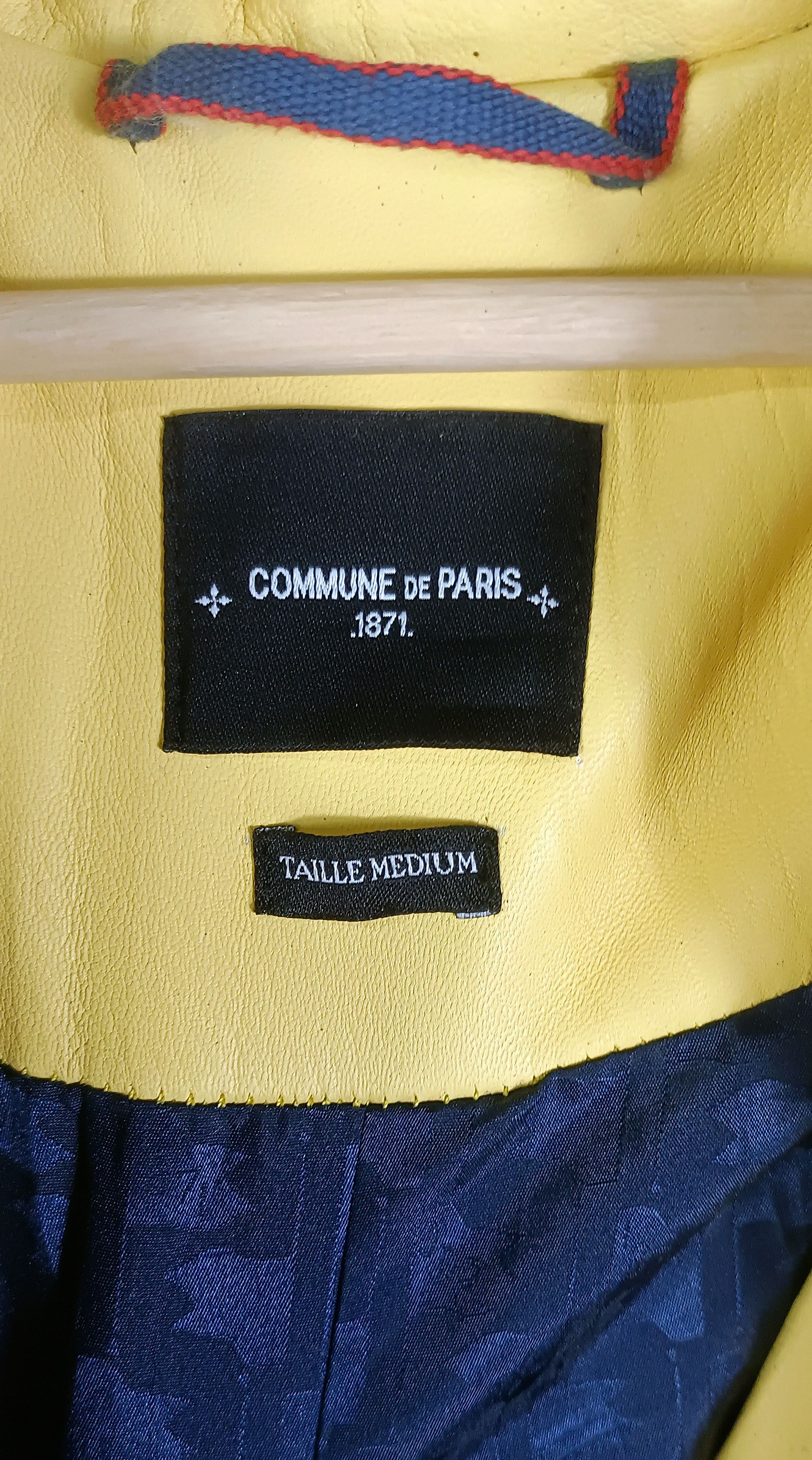 Commune De Paris Commune de Paris Leather Zipper Jacket Size US M / EU 48-50 / 2 - 12 Thumbnail