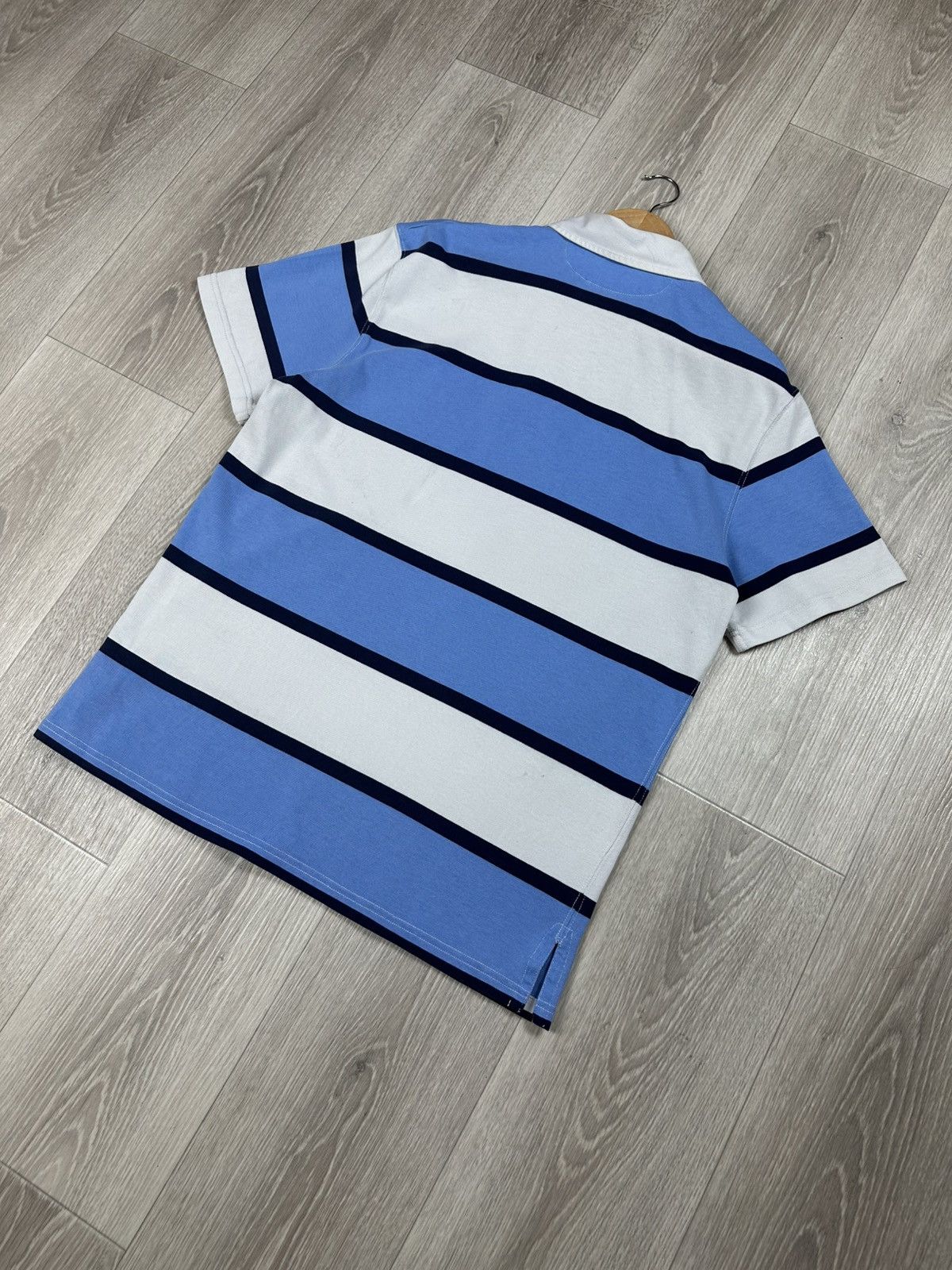Polo Ralph Lauren Vintage Polo Ralph Lauren Rugby Striped Polos Shirt Size L Size US L / EU 52-54 / 3 - 12 Thumbnail