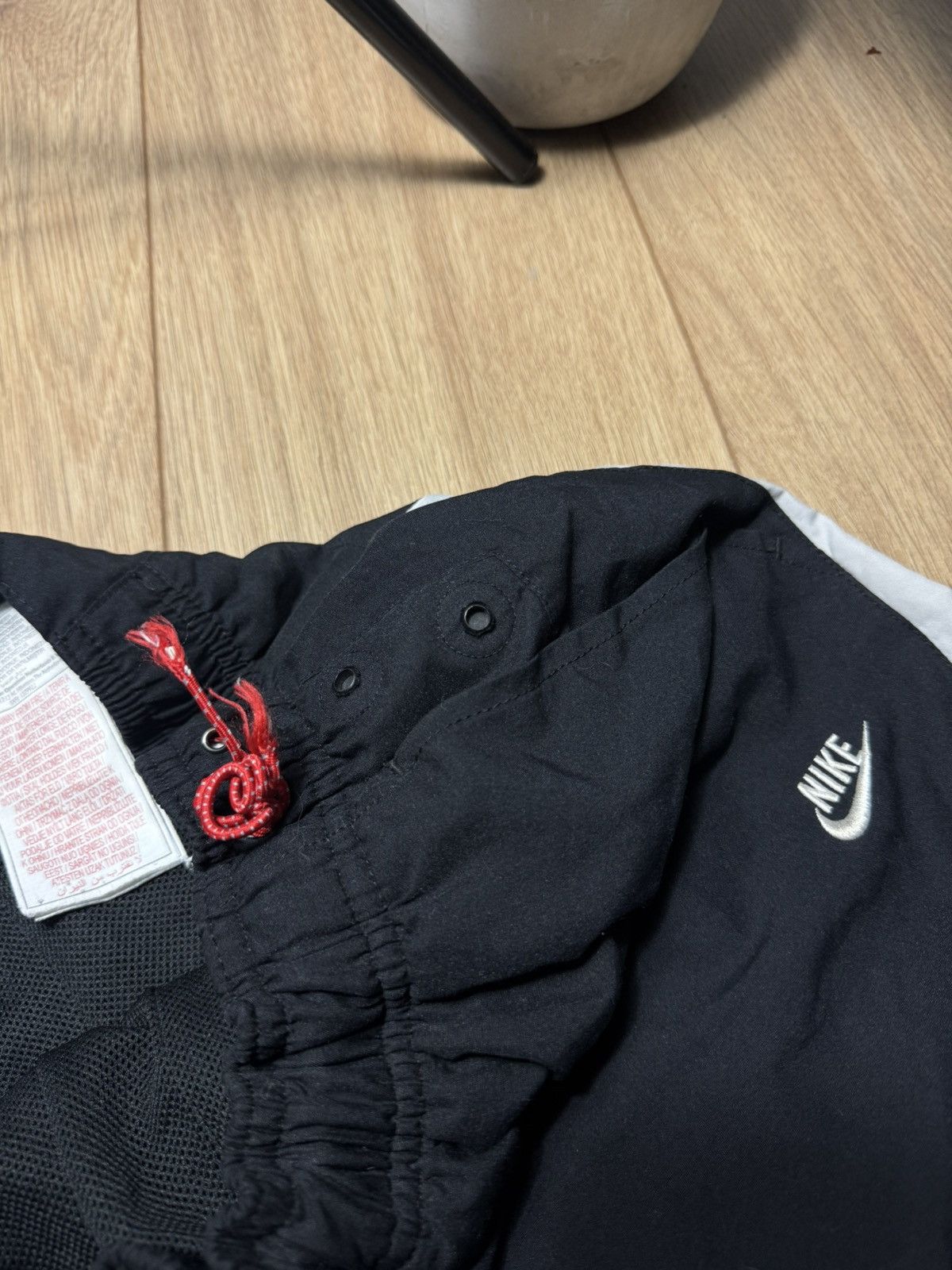 Nike Nike Vintage Black Oversized Y2k Streetwear Usa Rare Pants Size US 32 / EU 48 - 4 Thumbnail