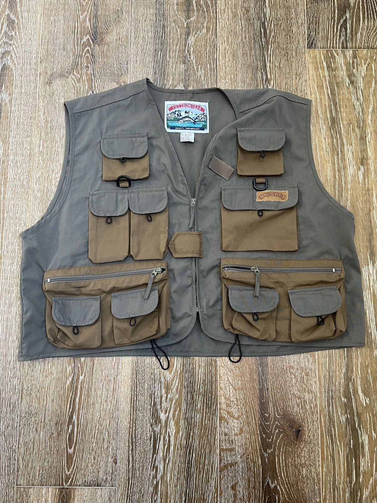 Vintage Vintage cuttbow gear fishing vest