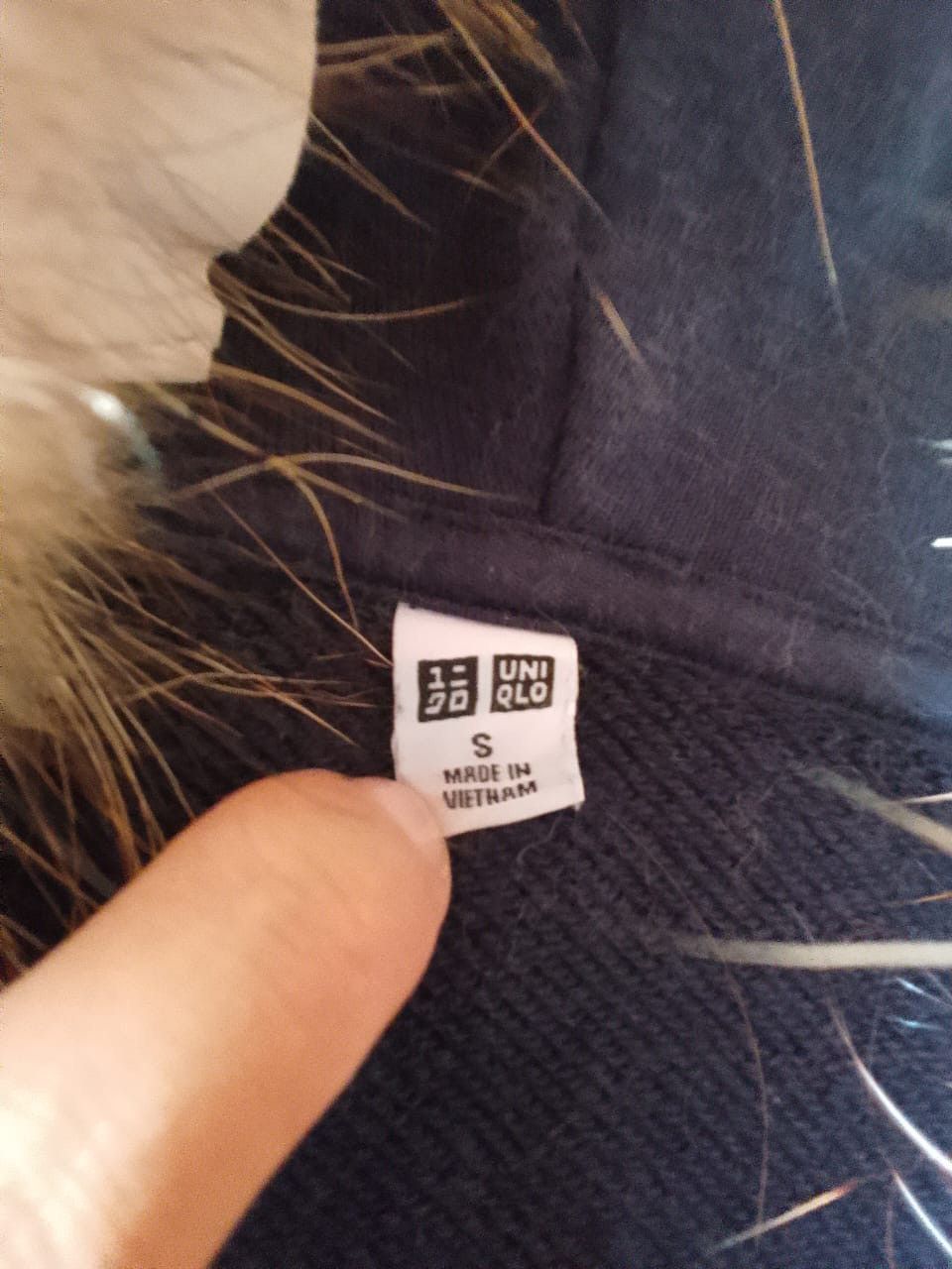 If Six Was Nine × Japanese Brand × Le Grande Bleu (L.G.B.) Fur Hoodie uniqlo ifsixwasnine lgb style Size US S / EU 44-46 / 1 - 3 Thumbnail