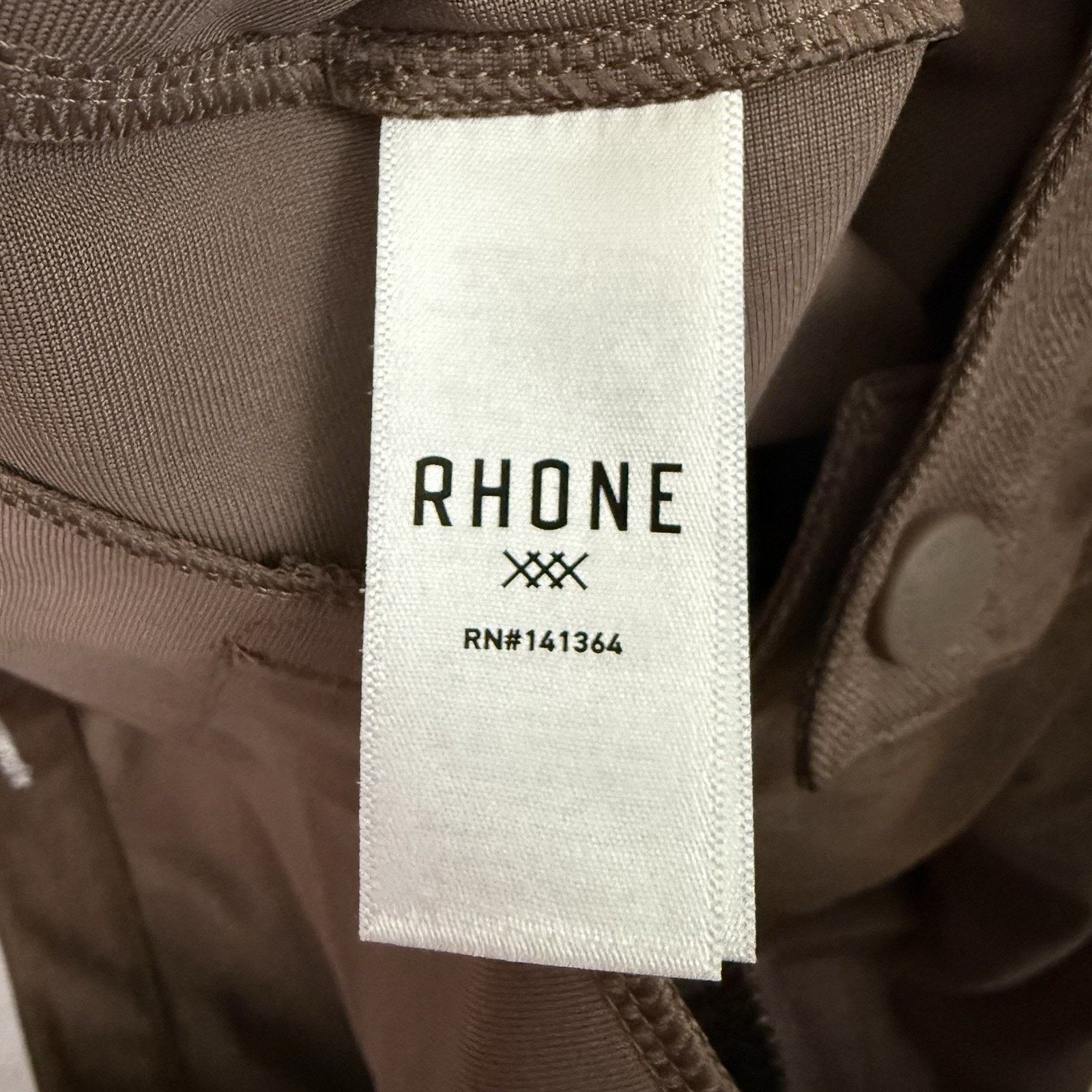 Rhone Rhone Commuter Pants Mens 38 Brown Slim Performance Stretch Size US 38 / EU 54 - 12 Thumbnail