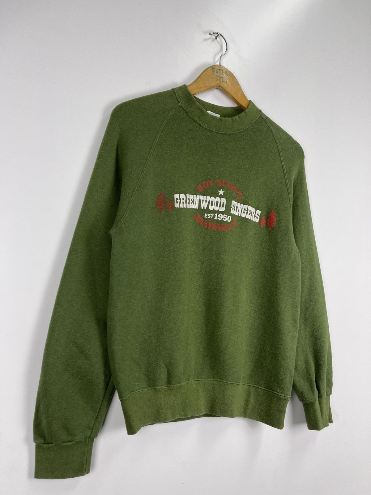 Vintage Vintage Boy Scouts Greenwood Singers Sweatshirt Size US M / EU 48-50 / 2 - 5 Thumbnail