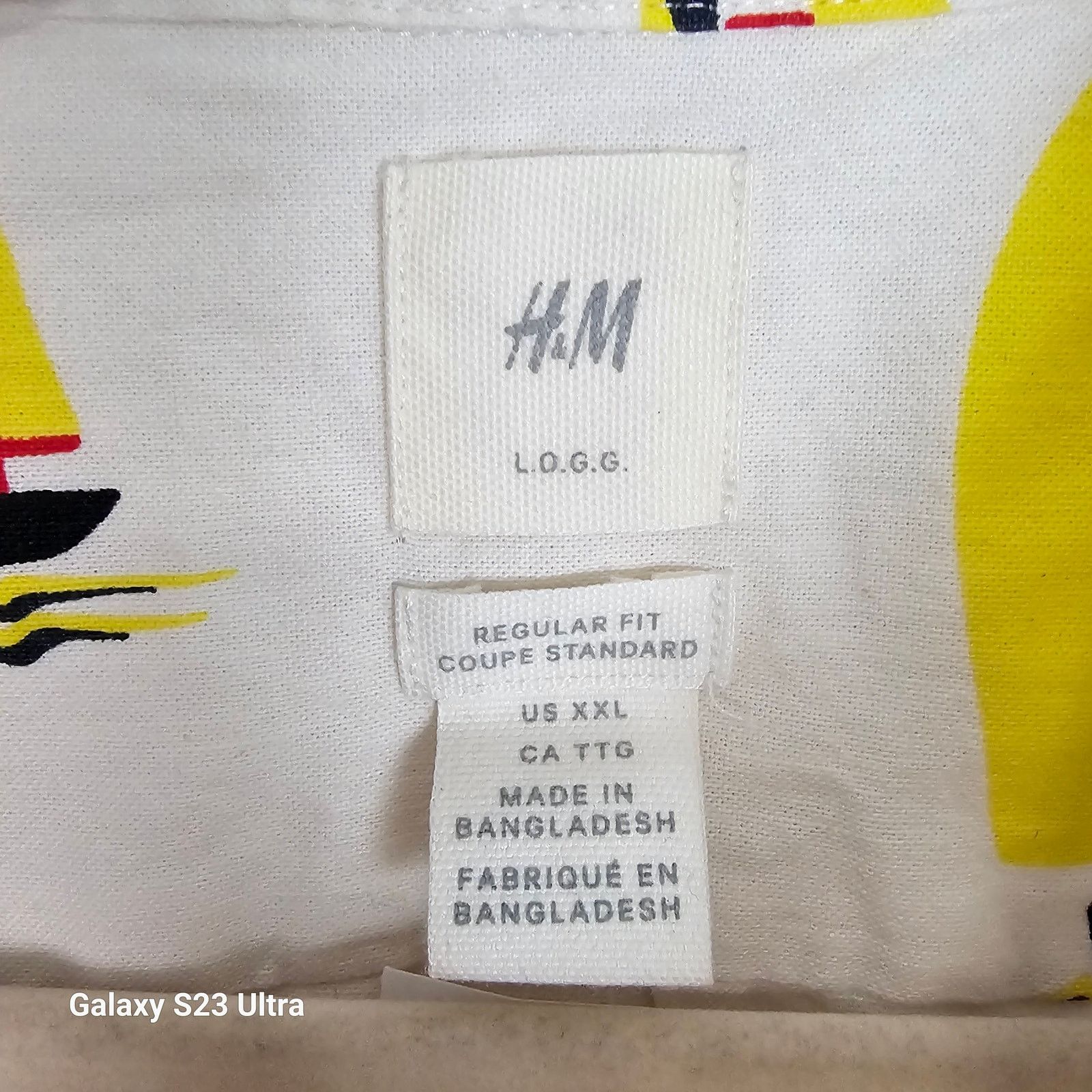 H&M H&M Shirt Mens Sailboat All Over Print Button Down Shirt XXL Size US XXL / EU 58 / 5 - 7 Thumbnail