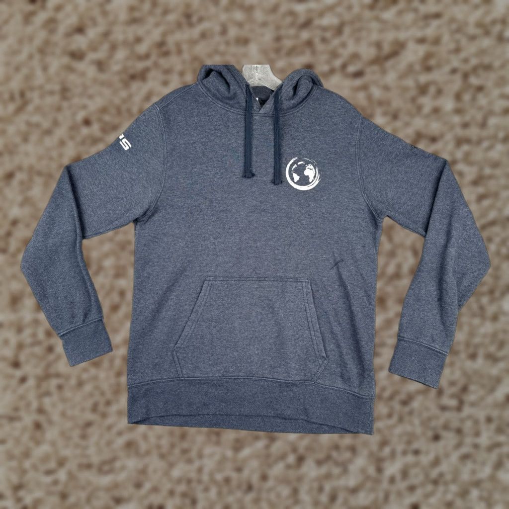 The North Face The North Face Hoodie Men Medium Blue Cotton Jersey Fabric Read Read Size US M / EU 48-50 / 2 - 1 Thumbnail