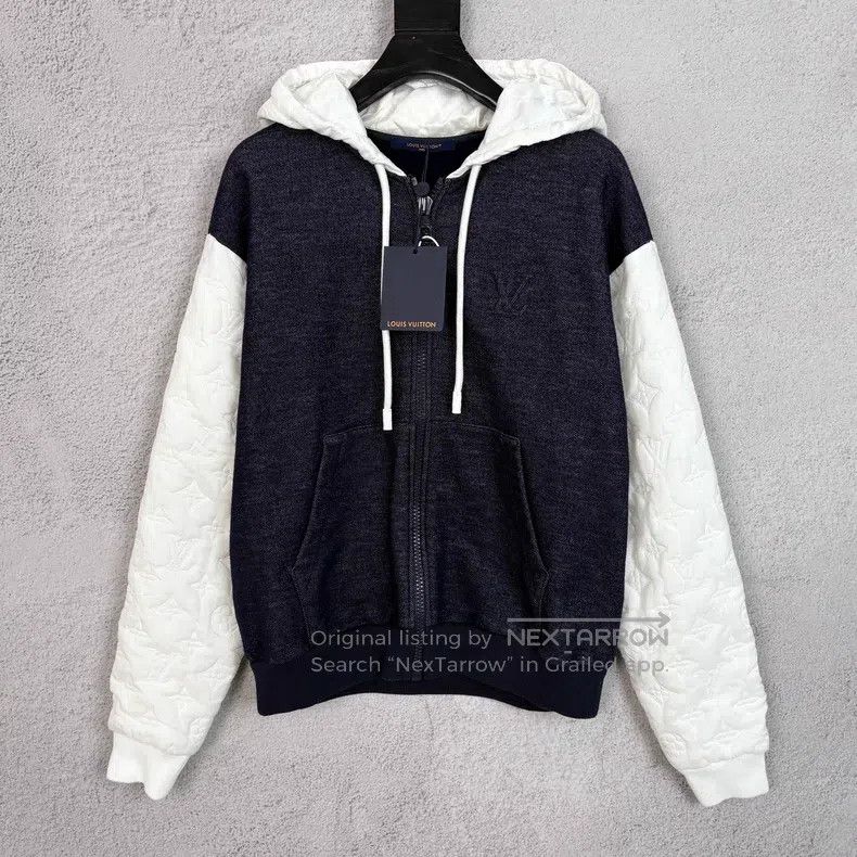 Louis Vuitton Louis Vuitton Color-block hooded embossed long-sleeve jack Size US M / EU 48-50 / 2 - 1 Thumbnail