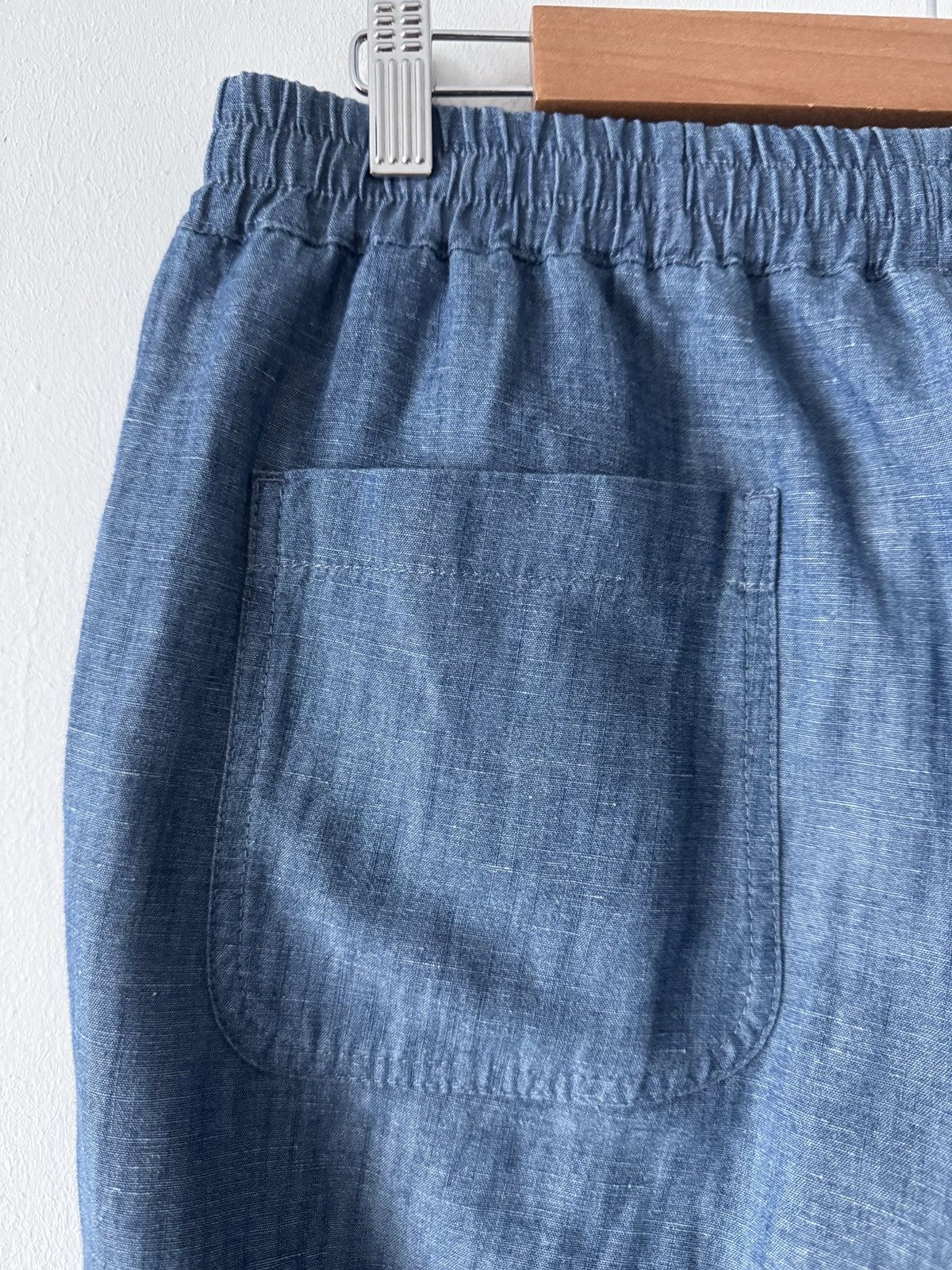 Loro Piana 🔥🔥 Loro Piana Blue Linen Pants Size US 30 / EU 46 - 4 Thumbnail