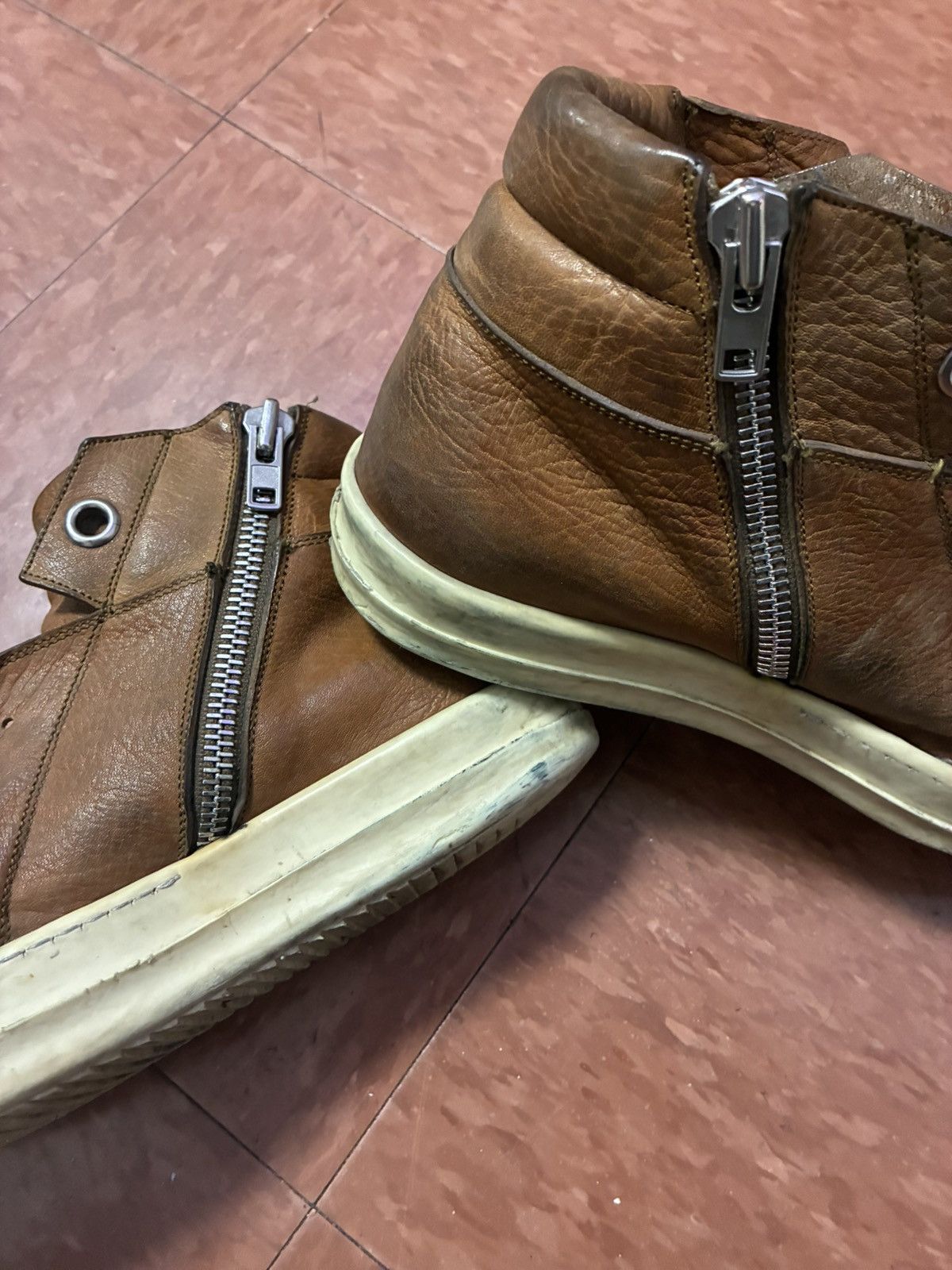 Rick Owens Rick Owens FW15 "Island Dunk" Size US 9 / EU 42 - 2 Thumbnail