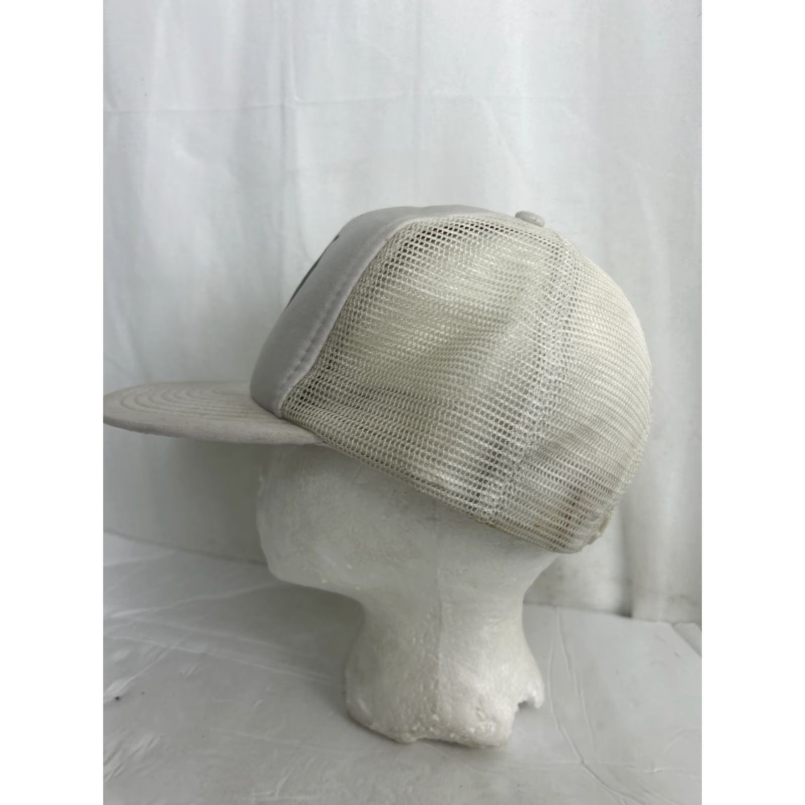 Vintage VINTAGE Speedway Trucker Hat White IDES Council No 3 Adjustable Men Adult White Classic Trucker Hat Mens Size ONE SIZE - 7 Thumbnail