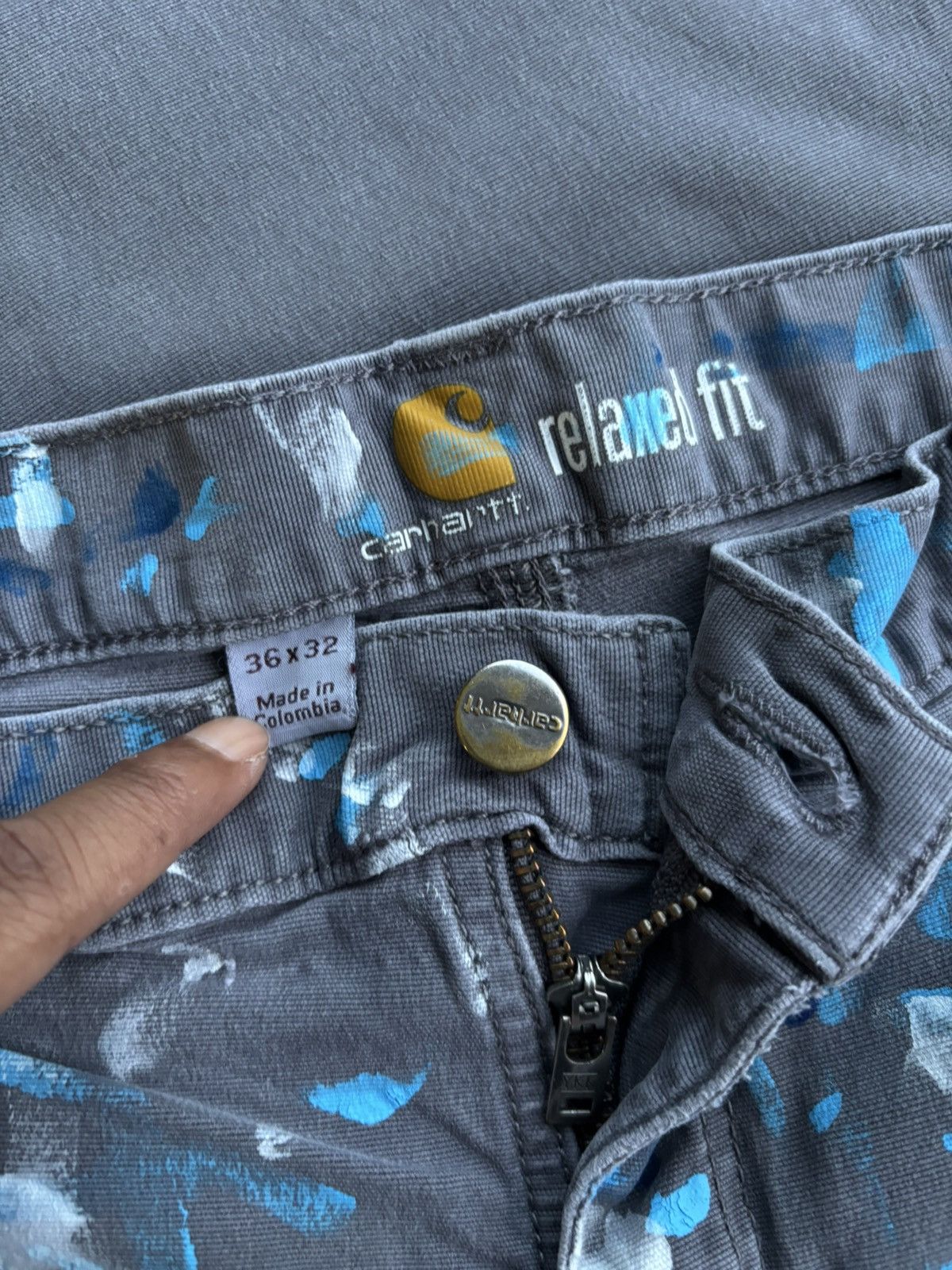 Carhartt carhartt cellpo canvas size 36 relaxed fit Size US 36 / EU 52 - 3 Thumbnail