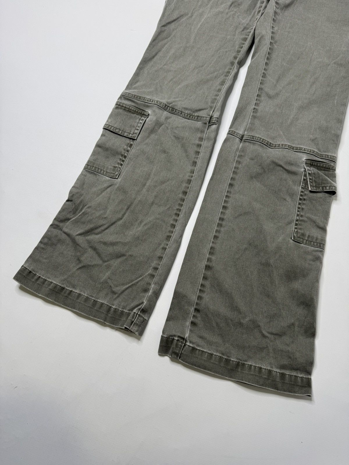 Vintage Vintage avant garde low rise bootcut flare pants swag l.g.b. Size 30" / US 8 / IT 44 - 2 Thumbnail