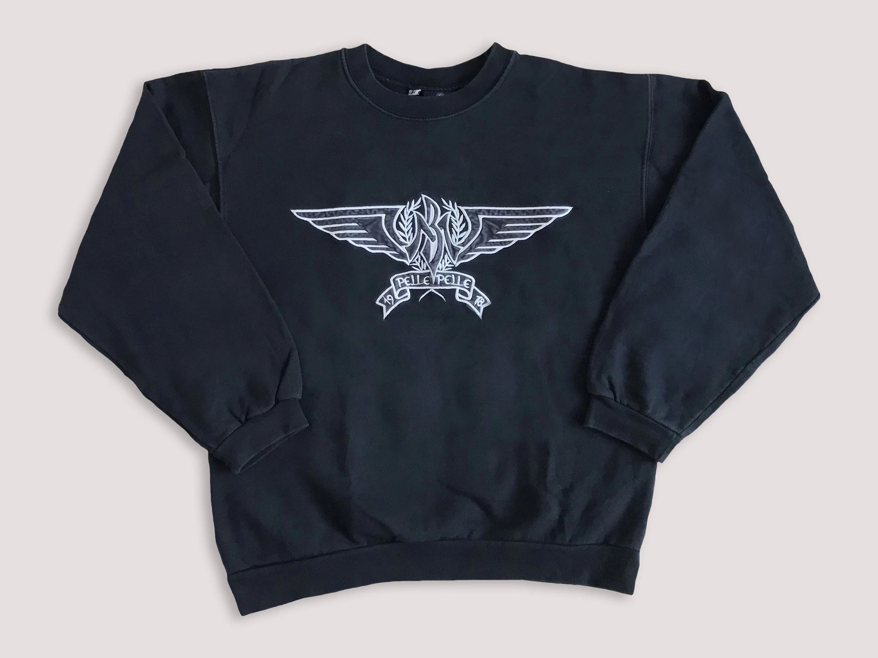 Pelle Pelle Vintage 90s PELLE PELLE Sweatshirt Crewneck Marc Buchanan Size US M / EU 48-50 / 2 - 2 Thumbnail