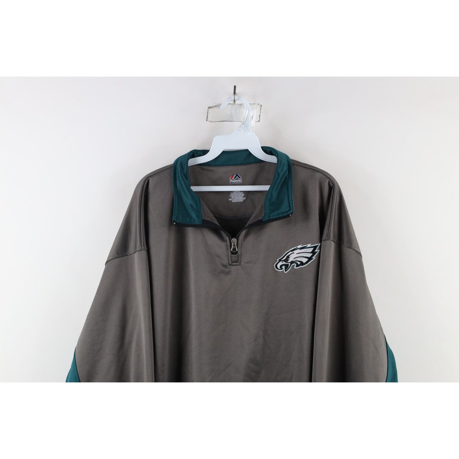 Majestic Vintage Majestic Philadelphia Eagles Football Sweater Size US XXL / EU 58 / 5 - 2 Thumbnail