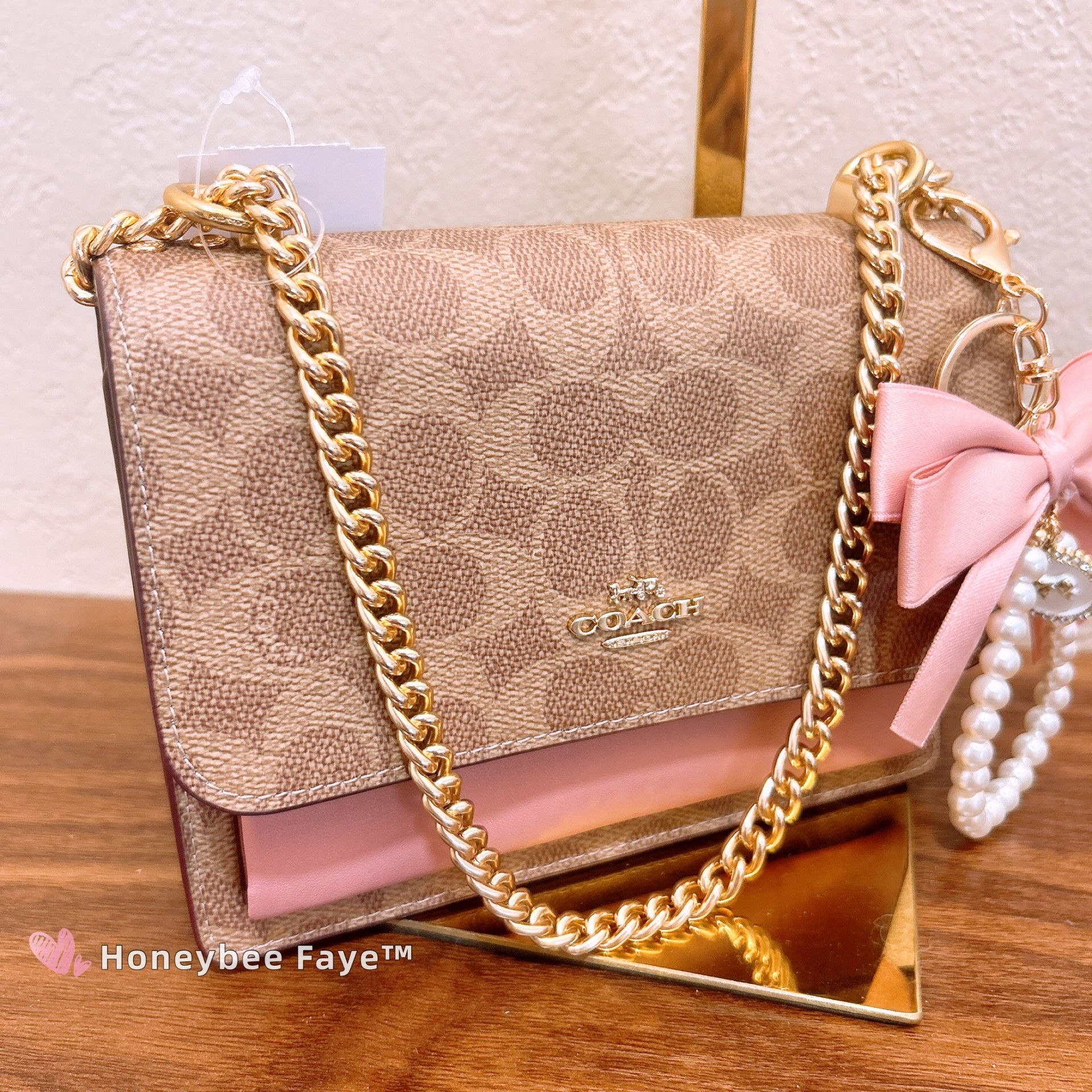 Coach Mini Klare Crossbody Bag In Signature Canvas CW206 Size ONE SIZE - 4 Thumbnail
