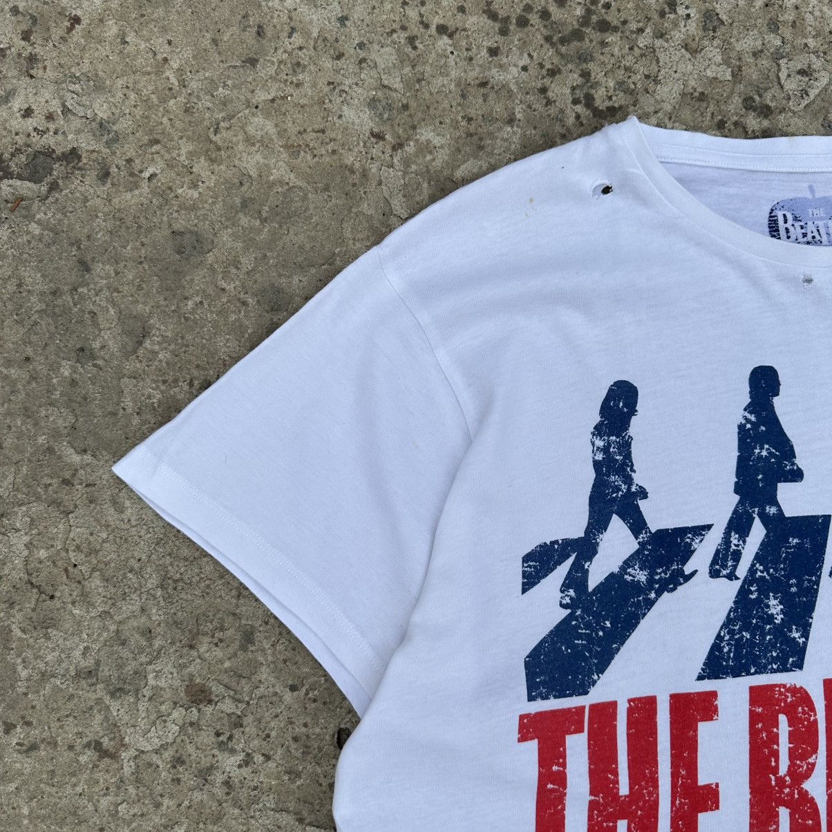 Number (N)ine Vintage Japanese Style The Beatles T-shirt Big Logo Used Size US XL / EU 56 / 4 - 3 Thumbnail