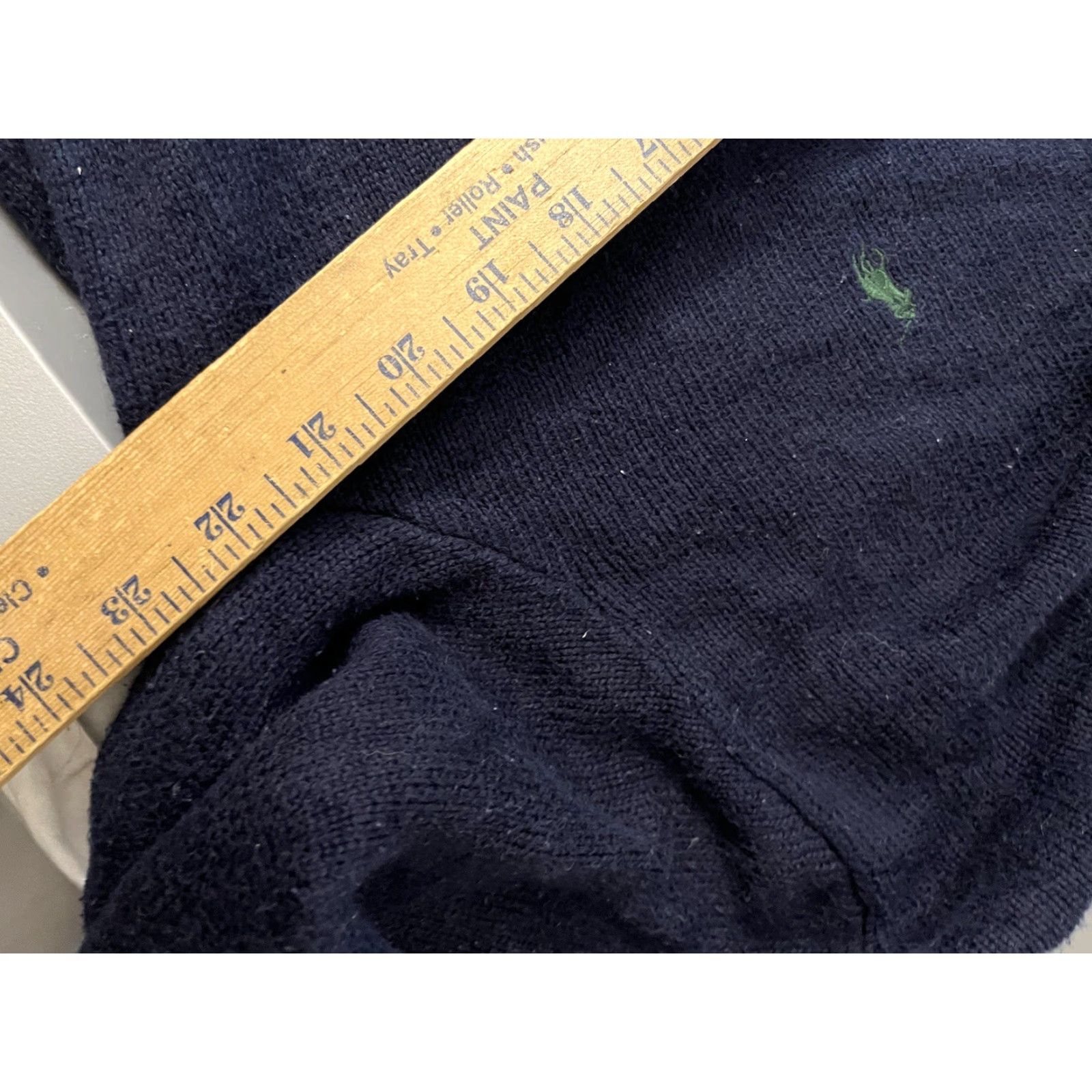 Ralph Lauren Polo Ralph Lauren Sweater Mens Size L 1/4 Button Long Sleeve Blue Cotto Size US L / EU 52-54 / 3 - 5 Thumbnail