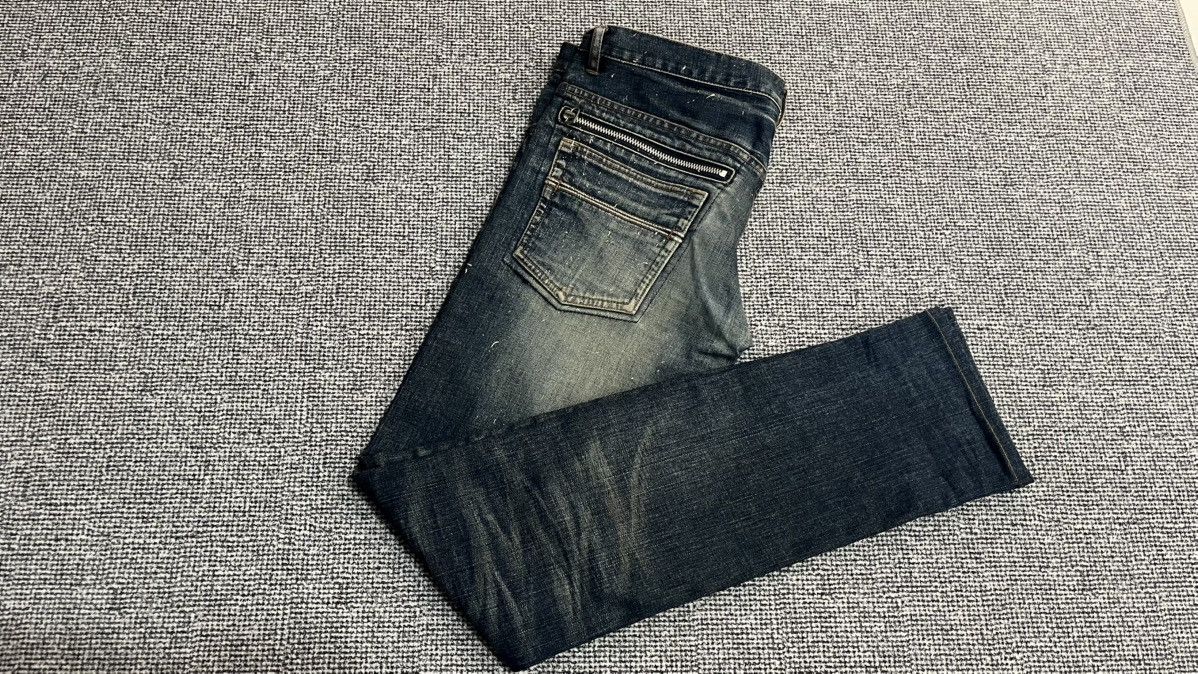 Giuliano Fujiwara Giuliano Fujiwara Spalatter Paint Slim Stretch jeans 34 x 32 Size US 34 / EU 50 - 13 Thumbnail