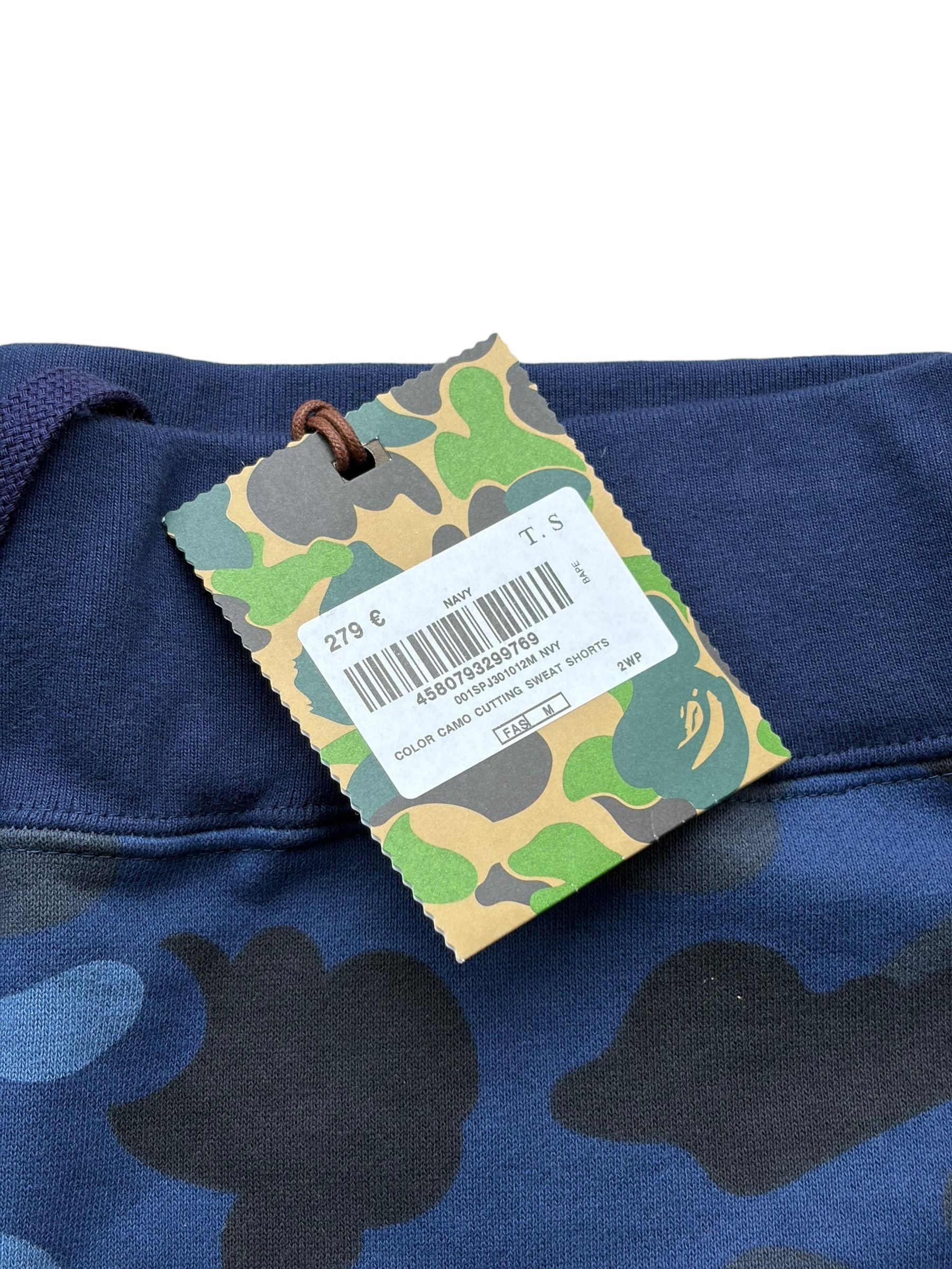 Bape Bape Blue Camo White College Logo Shorts Size US 30 / EU 46 - 5 Thumbnail