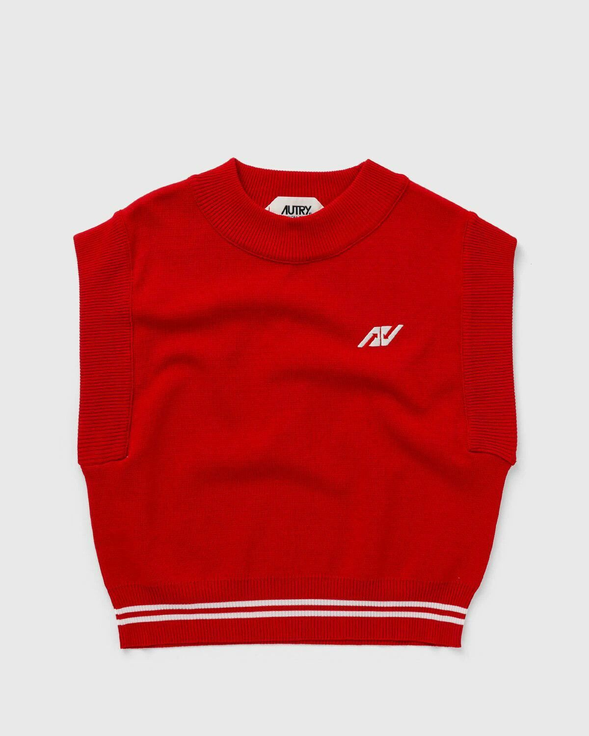 o1y0725 Crewneck Sweater in Red