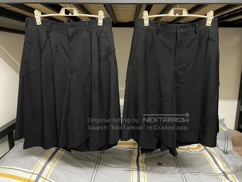 Comme des Garcons Comme des Garçons Hommeplus Spiral Shorts. Size US 42 / EU 58 - 3 Thumbnail