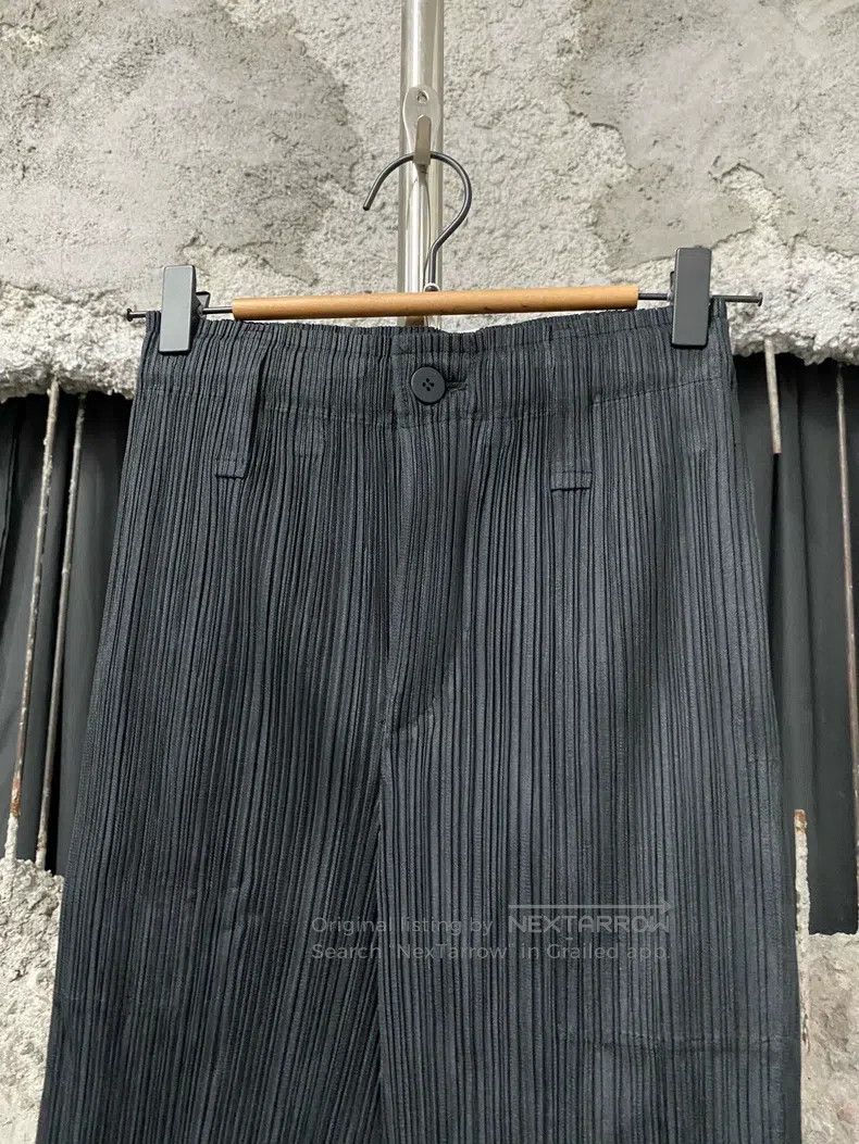 Issey Miyake Issey Miyake size:3 Black Pants Size 22" - 3 Thumbnail