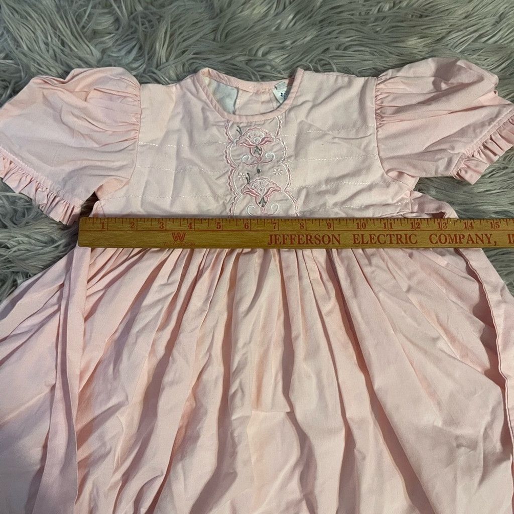 Narcotic GDC Pink Embroidered floral girls Dress size 4 Size S / US 4 / IT 40 - 4 Thumbnail