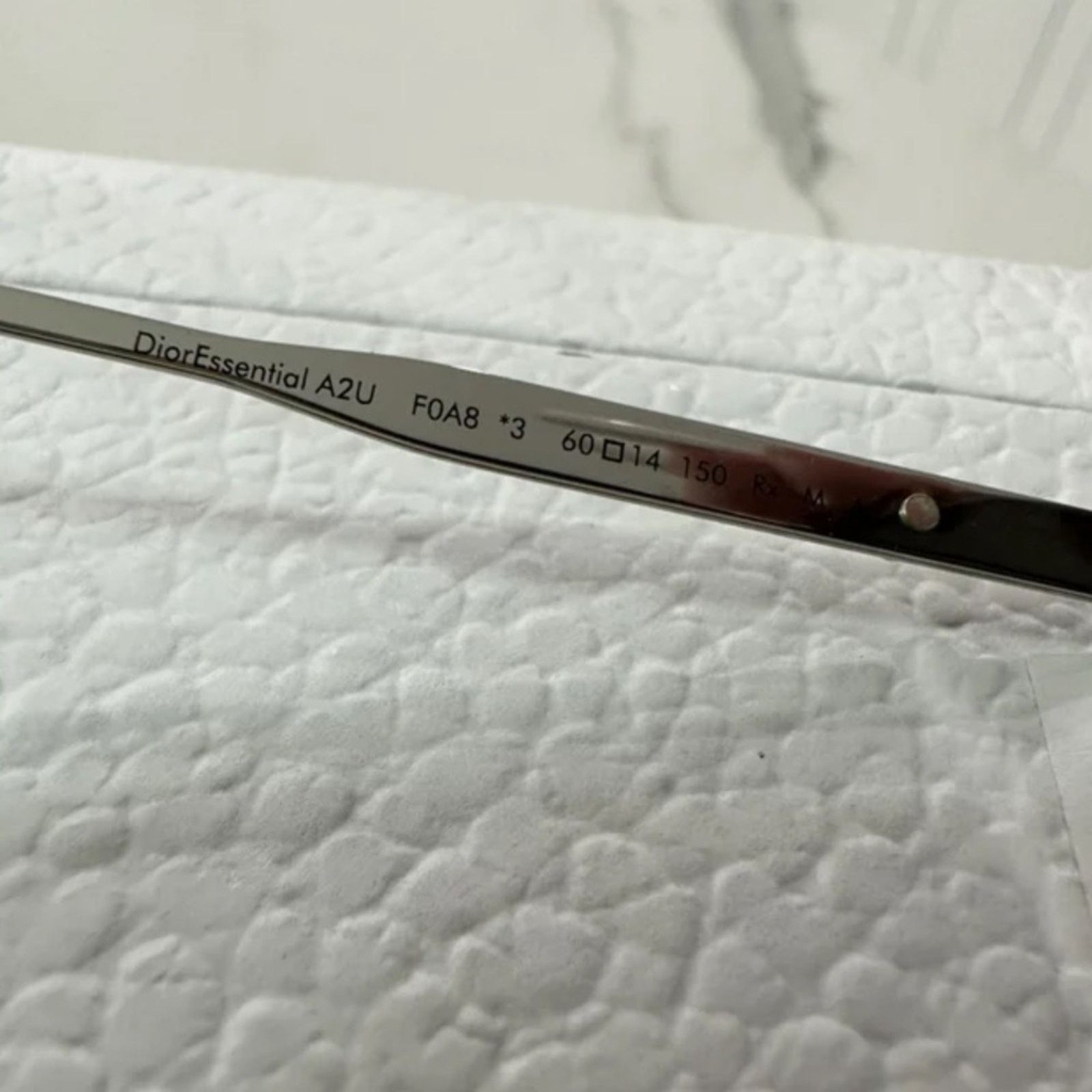 Dior New DIORESSENTIAL A2U F0A8 Silver Monogram Lens Aviator Size ONE SIZE - 7 Thumbnail