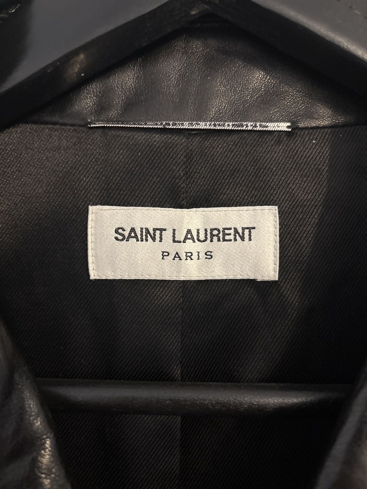 Saint Laurent Paris Saint Laurent Biker Leather Jacket Size US M / EU 48-50 / 2 - 4 Thumbnail