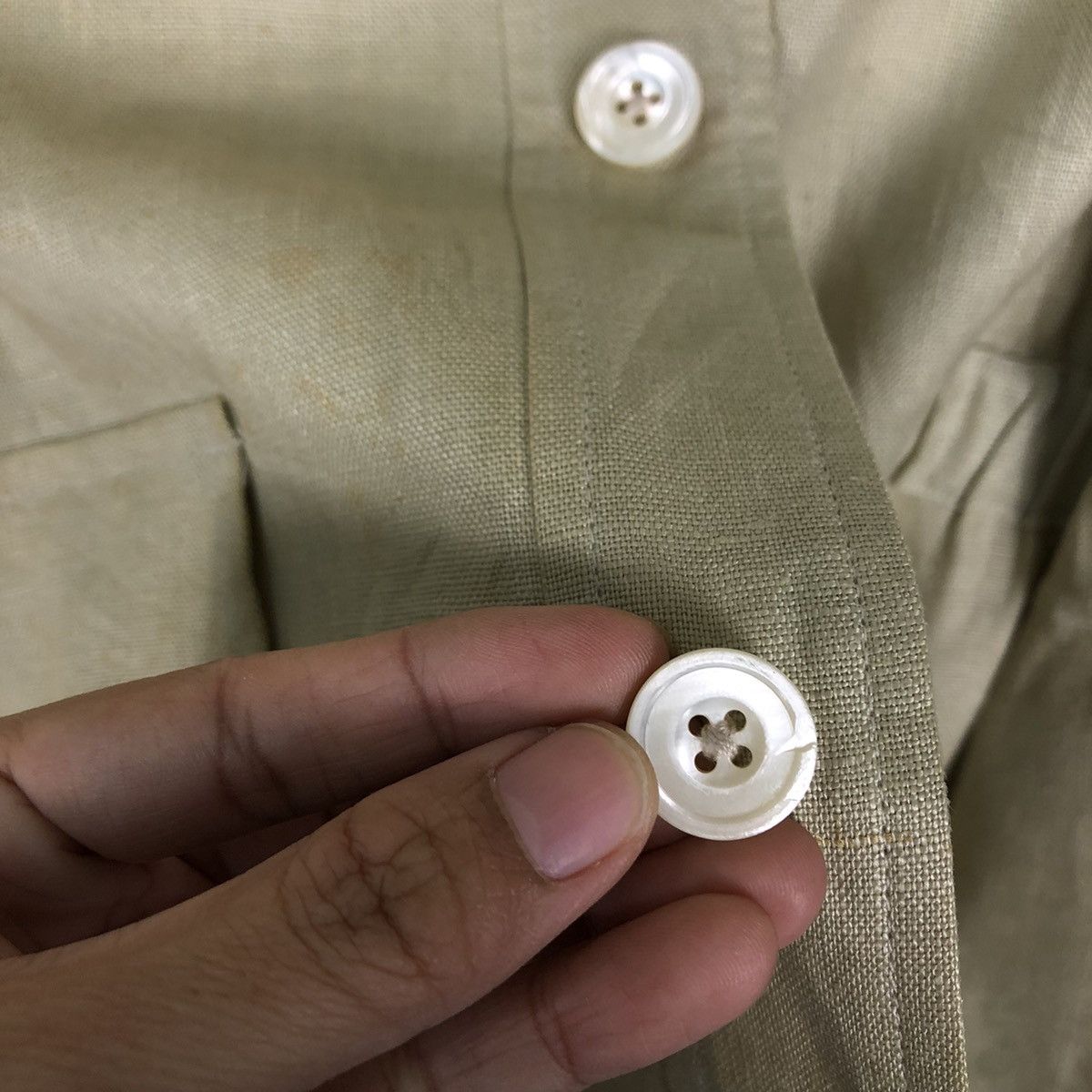 Burberry 🔥Vintage Burberrys Multi Pocket Cargo Short Sleeve Jacket Size US M / EU 48-50 / 2 - 15 Thumbnail
