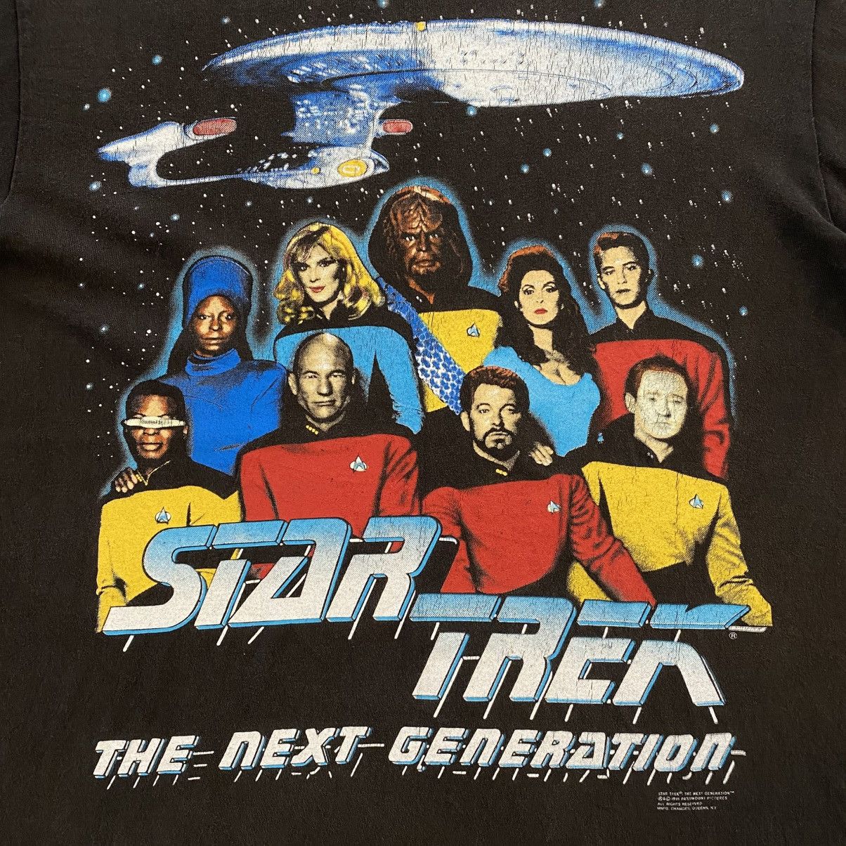 Star Wars × Vintage Vintage 1991 Star Trek The Next Generation Tee Size US L / EU 52-54 / 3 - 2 Thumbnail