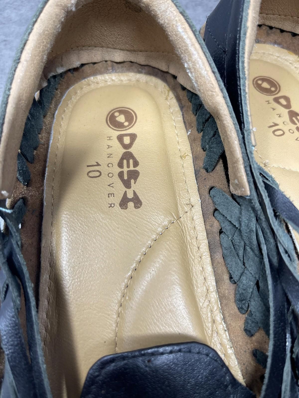 Other Desi Hangover Handmade Leather Slip On Shoes Mens Size 10 Size US 10 / EU 43 - 9 Thumbnail