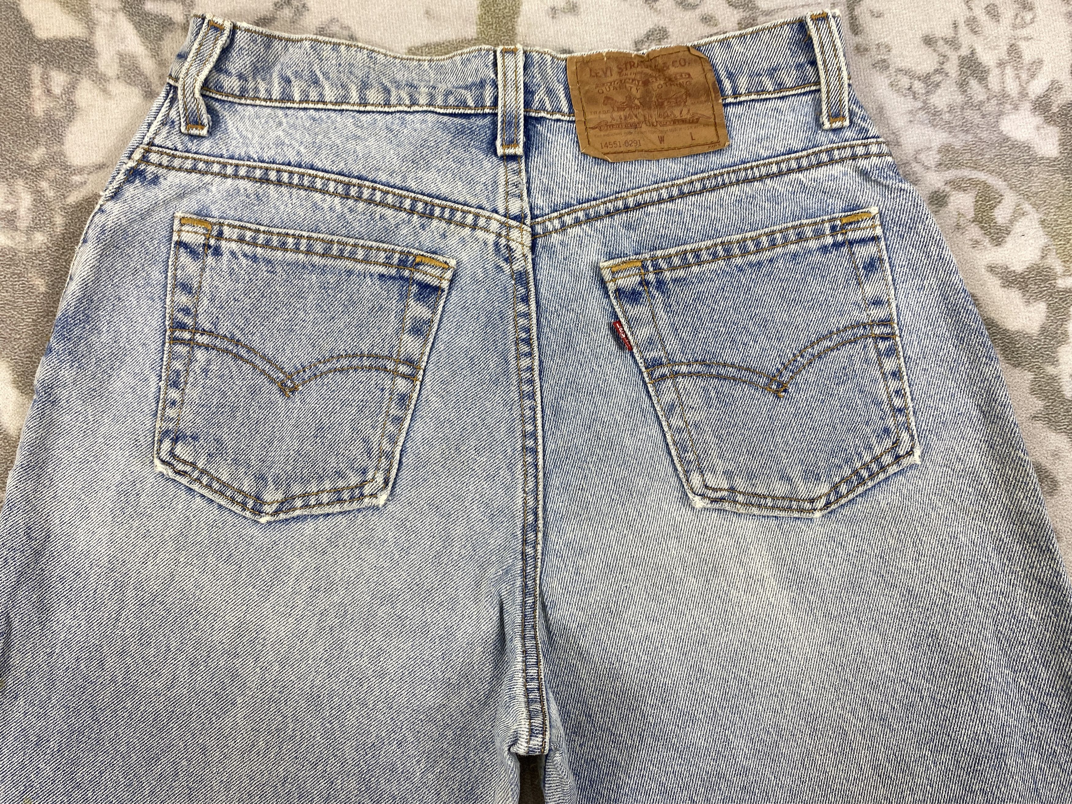 Levi's Light Wash Denim Vintage Levi's USA 29 x 29 -JN589 Size US 29 - 4 Thumbnail