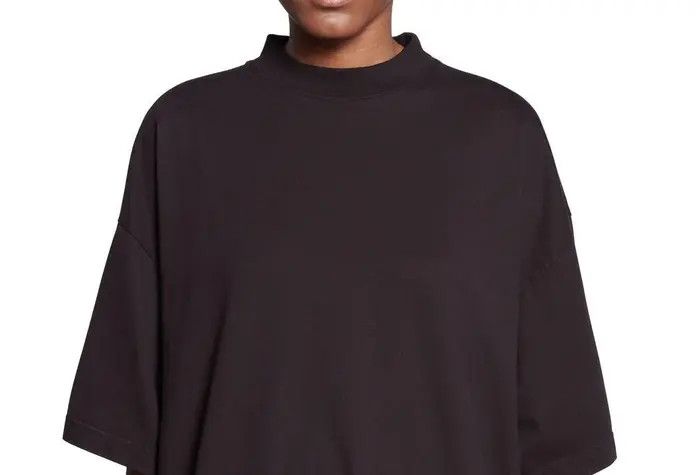 Balenciaga o1bcso1str0326 Sample Sticker T-Shirt Oversized in Black Size XS / US 0-2 / IT 36-38 - 6 Thumbnail
