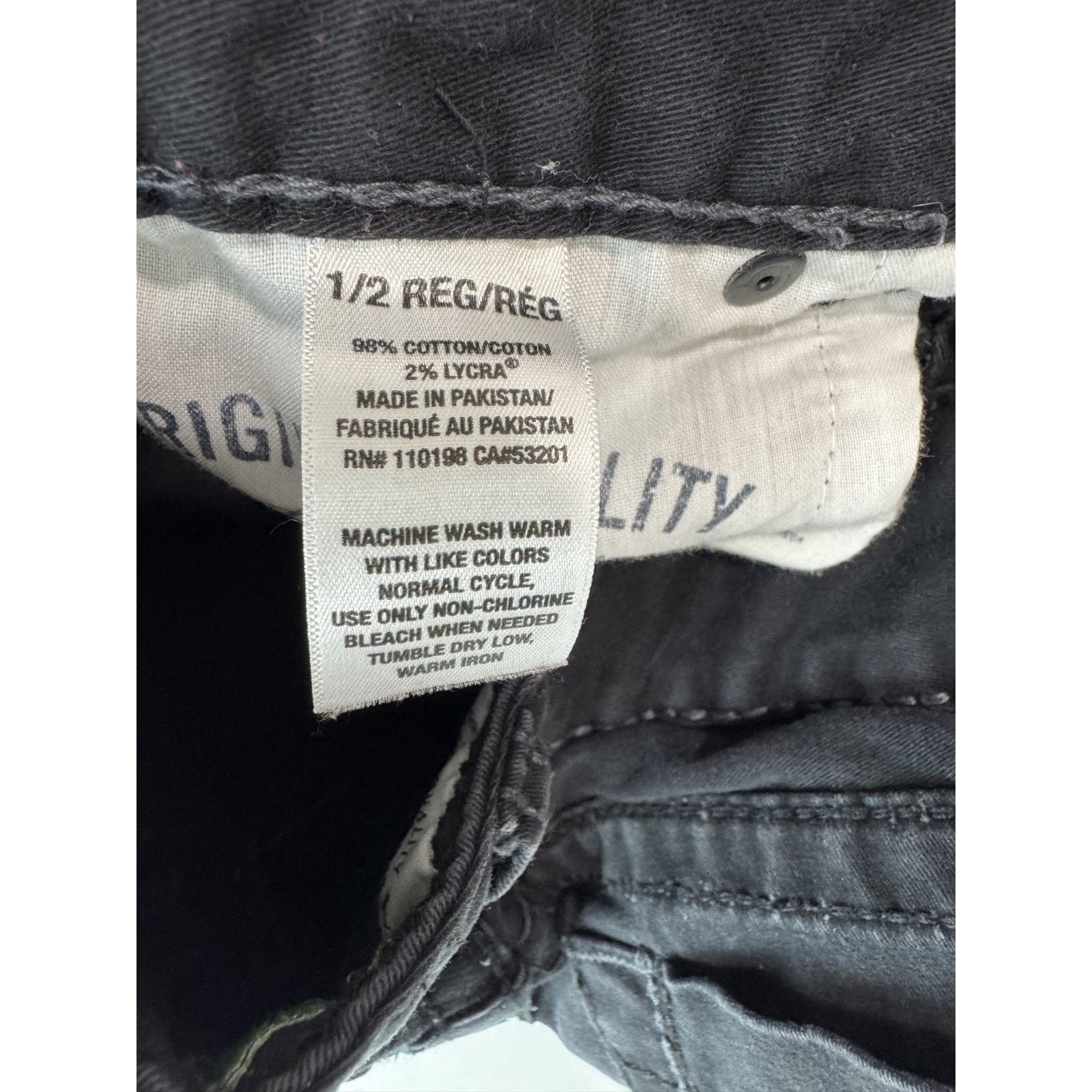 Other Aeropostale Bayla Skinny Jeans Low Rise Black Y2K Indie Emo Size 26" / US 2 / IT 38 - 9 Thumbnail