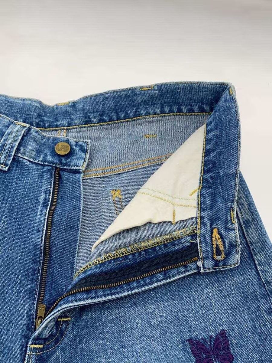 Needles Butterfly Denim Jeans Size US 30 / EU 46 - 3 Thumbnail