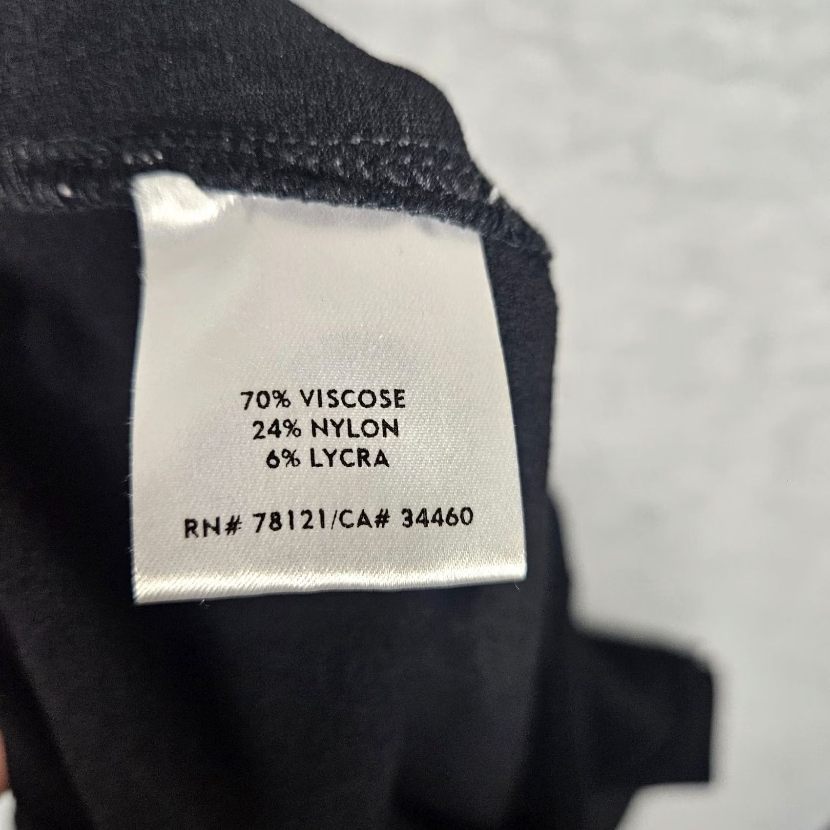 Eileen Fisher Eileen Fisher Pant Knit Women's XS Pull On Black Regular Straight Size XS Pants Women's Size 26" / US 2 / IT 38 - 6 Thumbnail