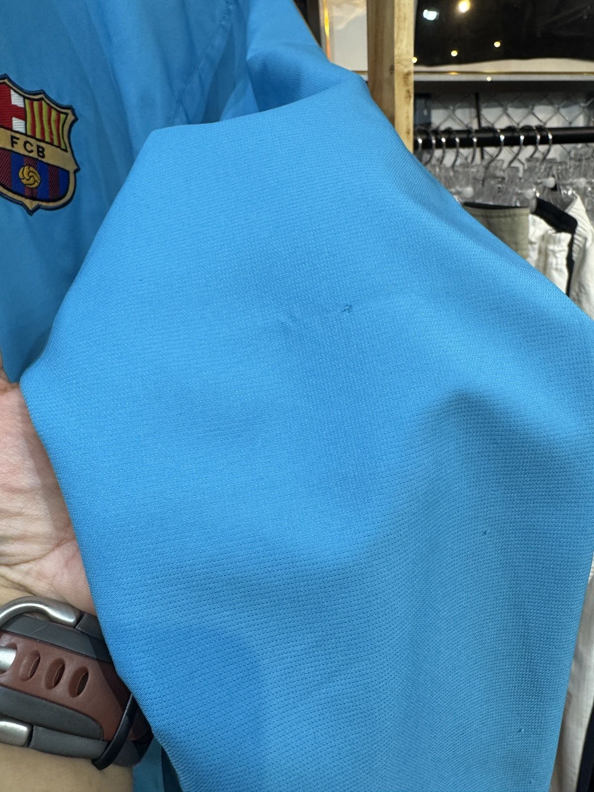 Nike Vintage FC Barcelona 2007-08 Nike Total90 Track Jacket Size US L / EU 52-54 / 3 - 8 Thumbnail
