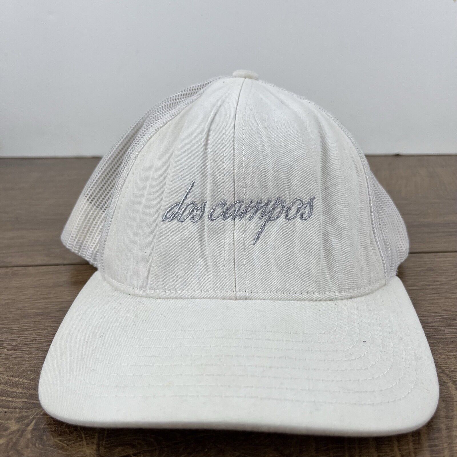 Other Dos Campos Hat Dos Campos Snapback Hat White Hat Adjustable Size ONE SIZE - 4 Thumbnail