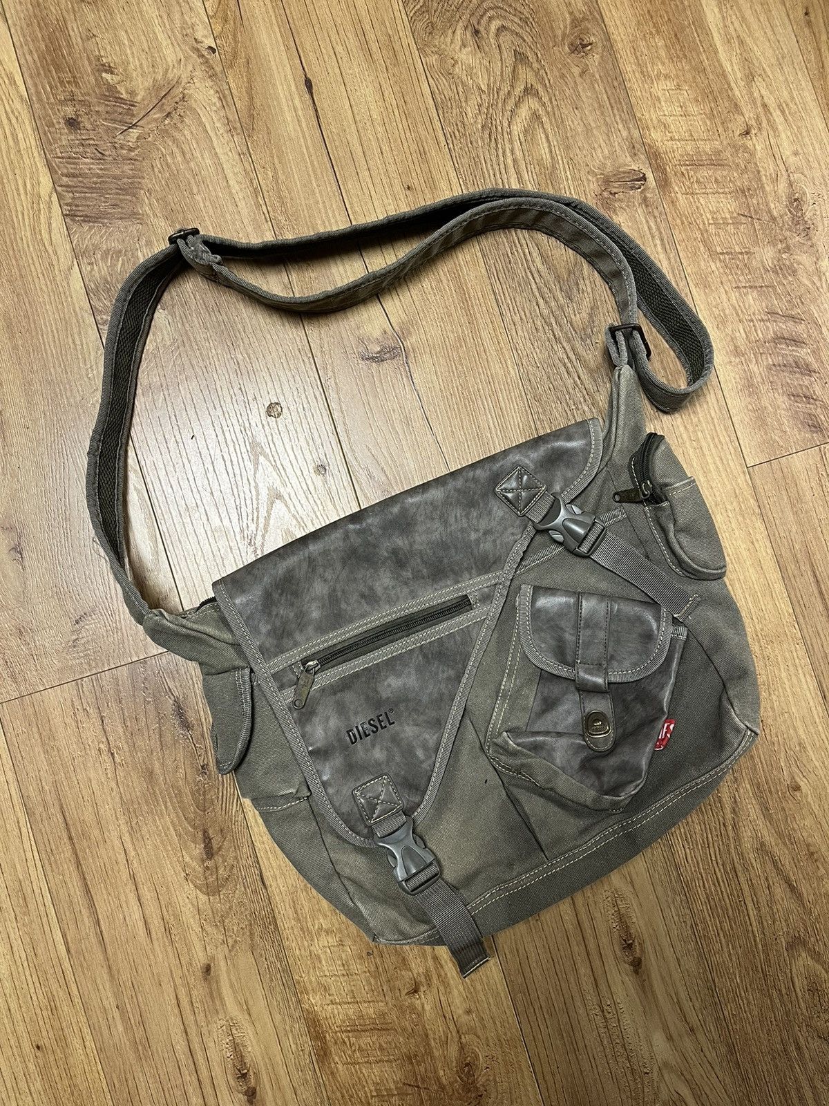 DIESEL Y2K nylon bag