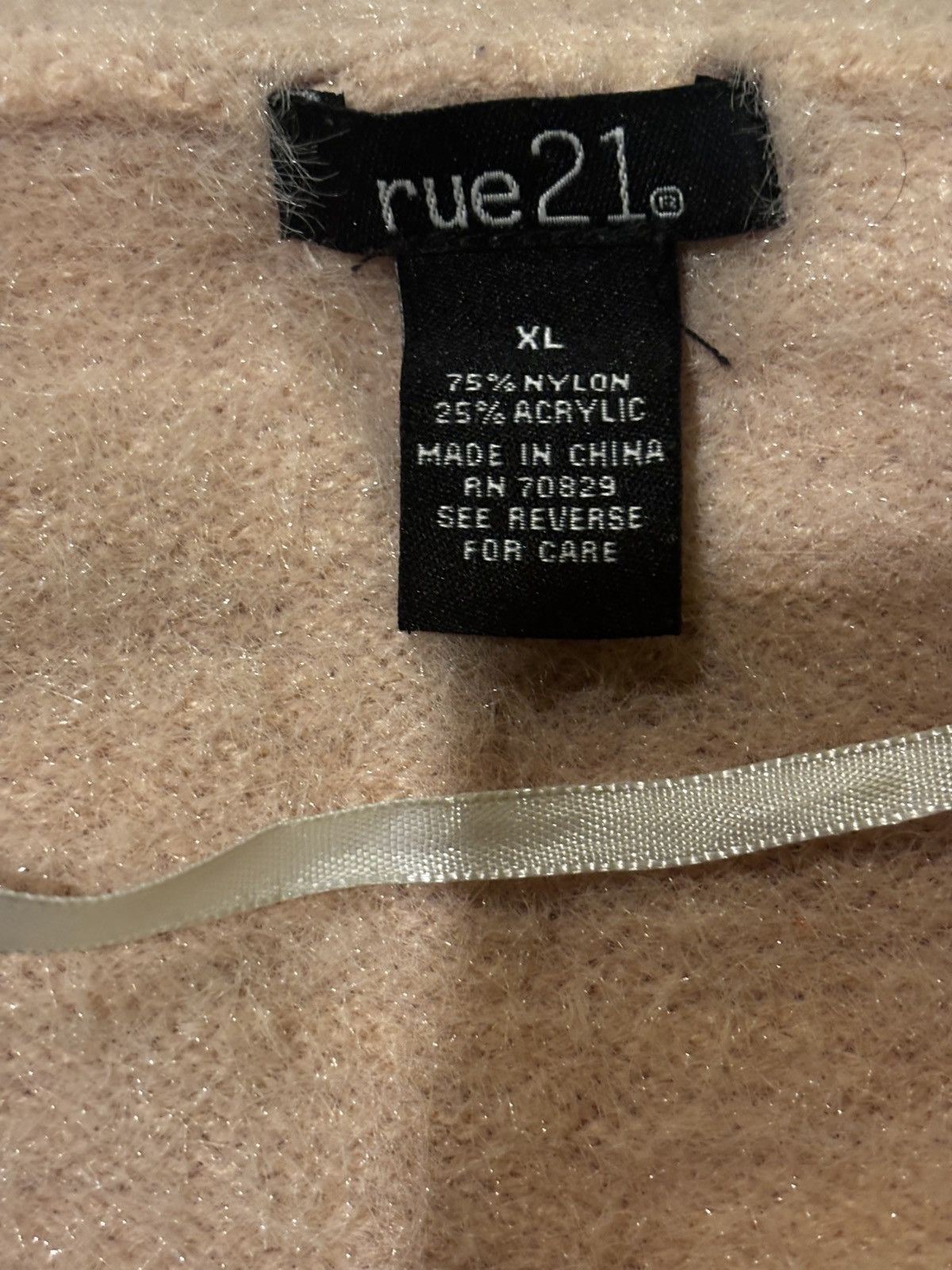 rue21 Light pink sweater.ws3001 Size XL / US 12-14 / IT 48-50 - 10 Thumbnail