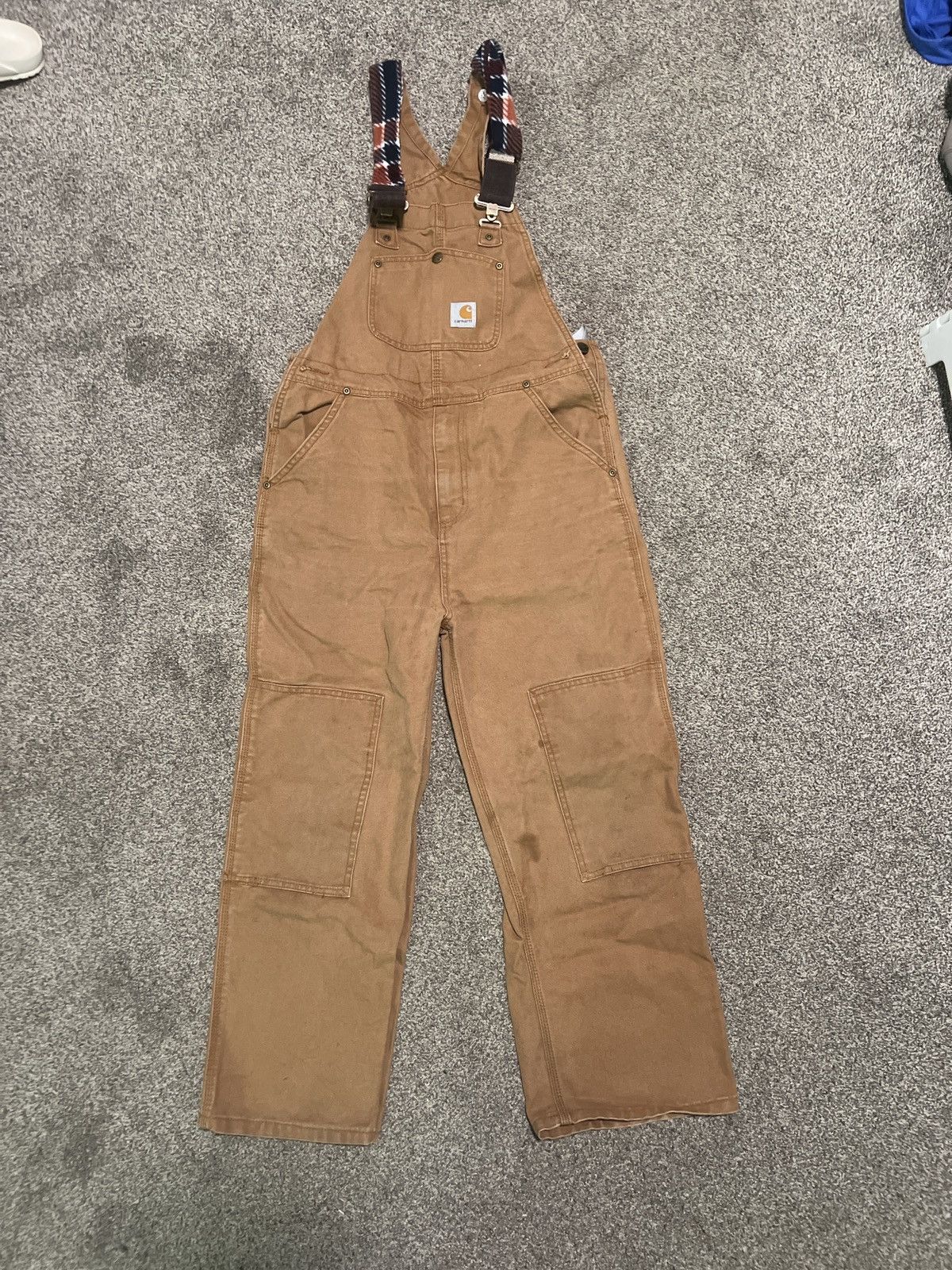 Carhartt Vintage Carhartt Overalls Size 34" / US 12 / IT 48 - 1 Thumbnail