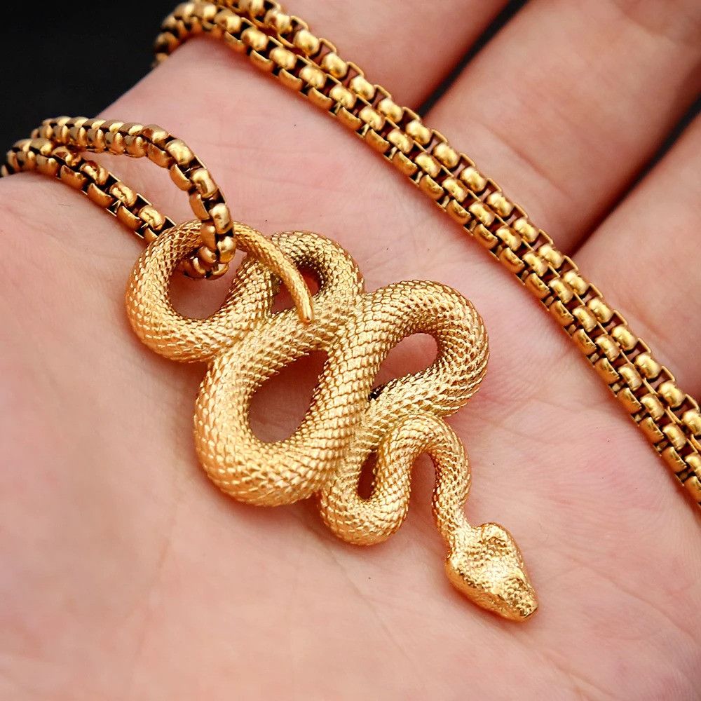 Other Snake Pendant Necklace Size ONE SIZE - 1 Thumbnail